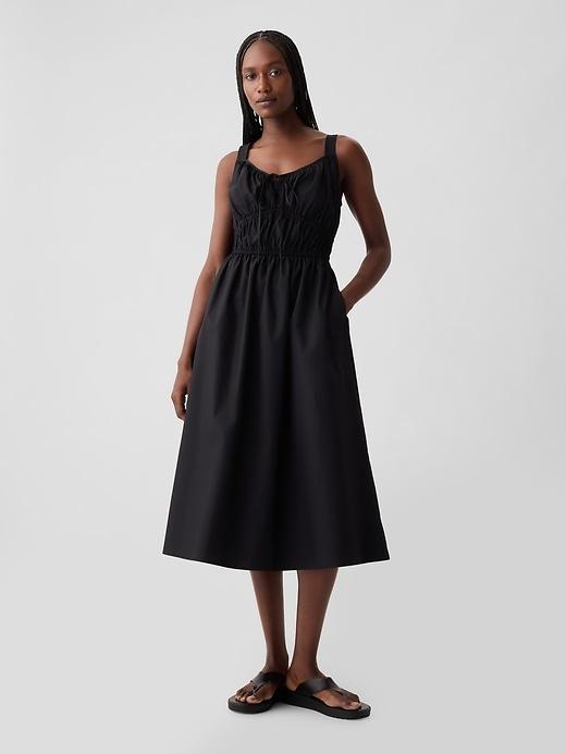 Smocked Midi Dress Product Image