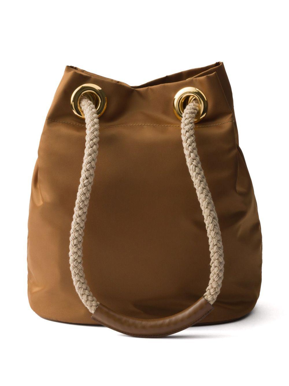 triangle-logo bucket bag Product Image