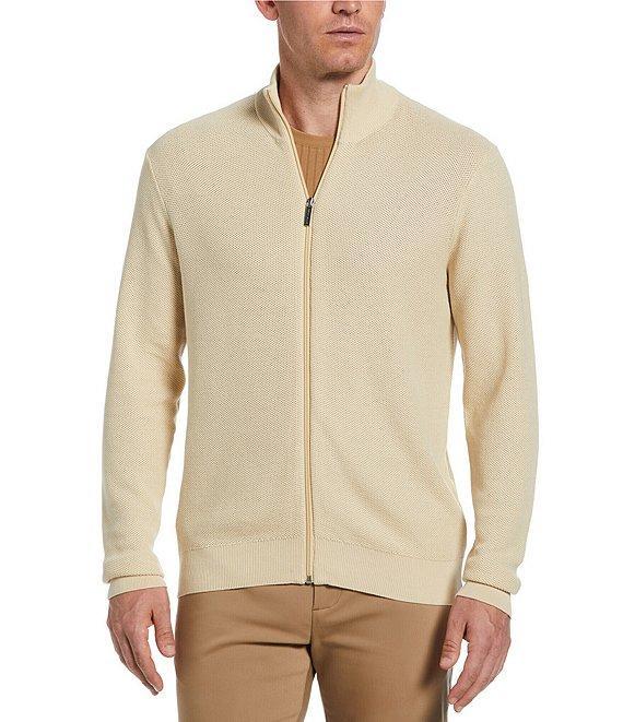 Perry Ellis Textured Full-Zip Jacket Product Image