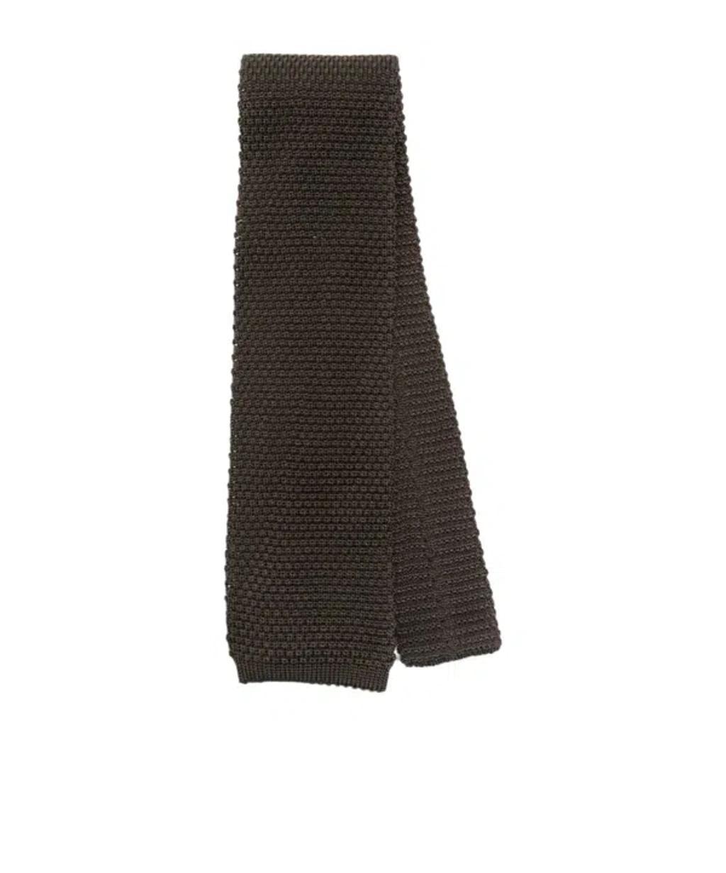 BRUNELLO CUCINELLI Silk Tie In Black Product Image