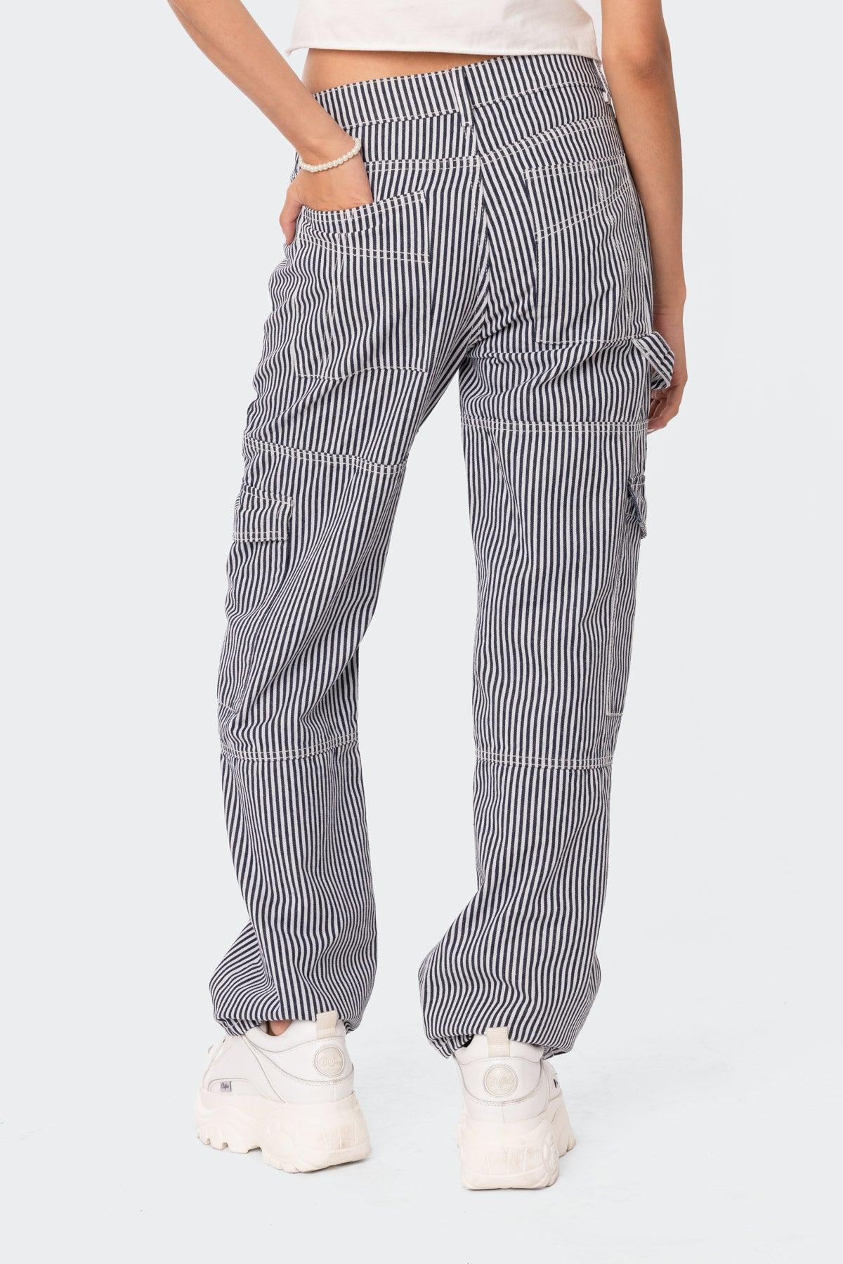 Stripe Out Cargo Pants Product Image