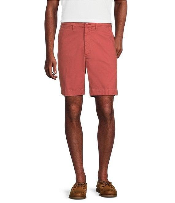 Cremieux Blue Label Madison Relaxed Fit Flat Front Comfort Stretch 9#double; Inseam Shorts Product Image