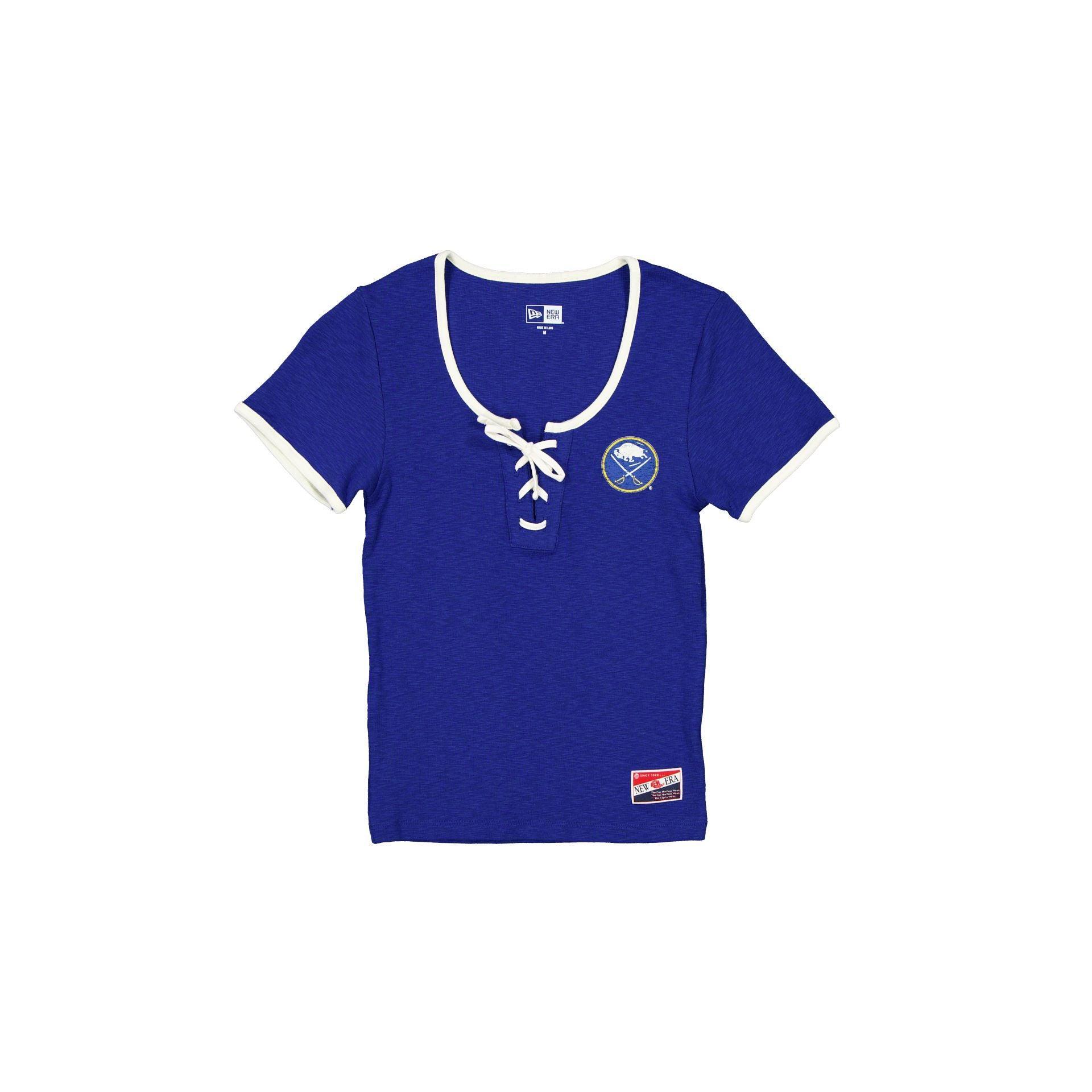 New York Rangers Throwback Tie Women's T-Shirt Female Product Image