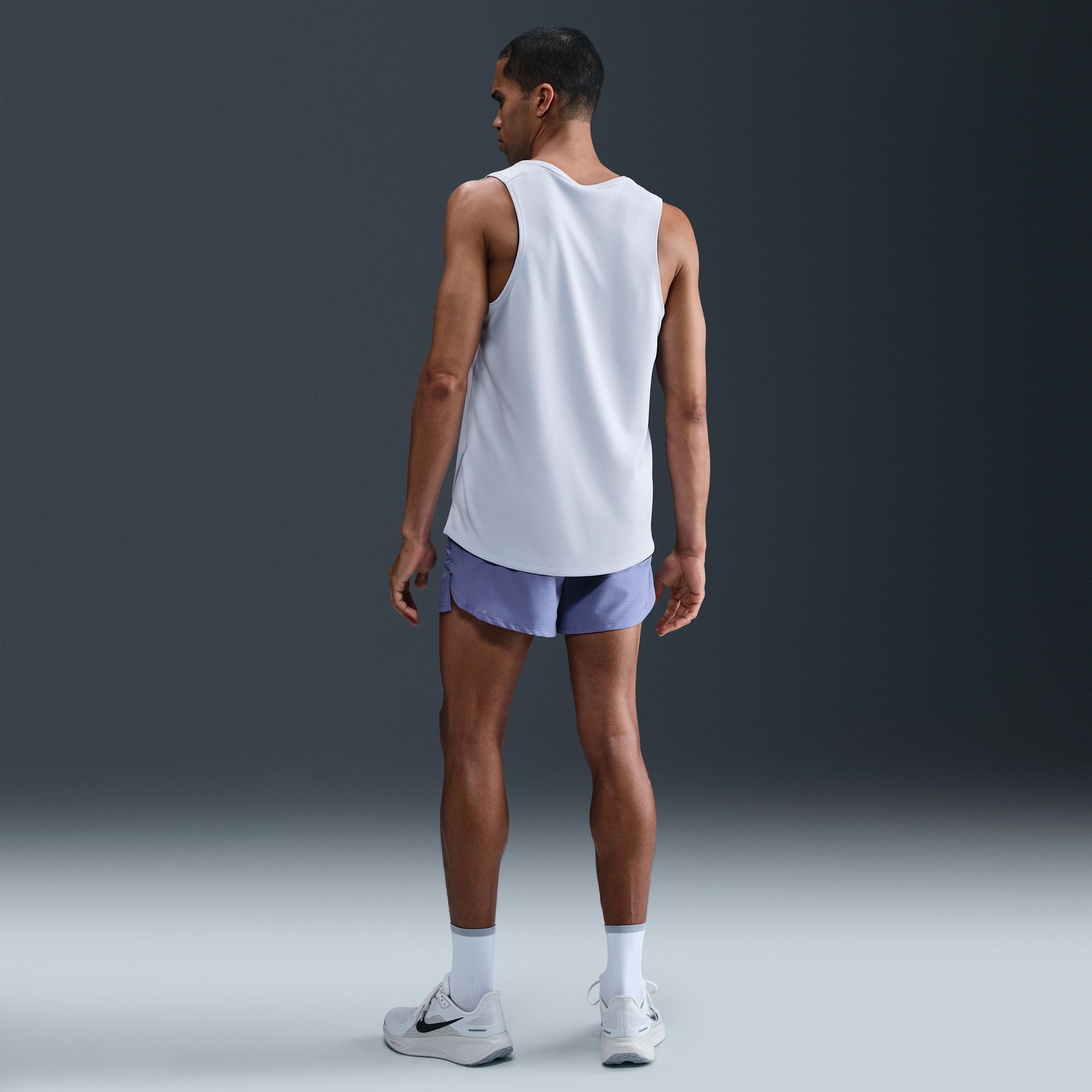 Nike Mens Miler Dri-FIT Running Tank Top | DV9321-057 Product Image