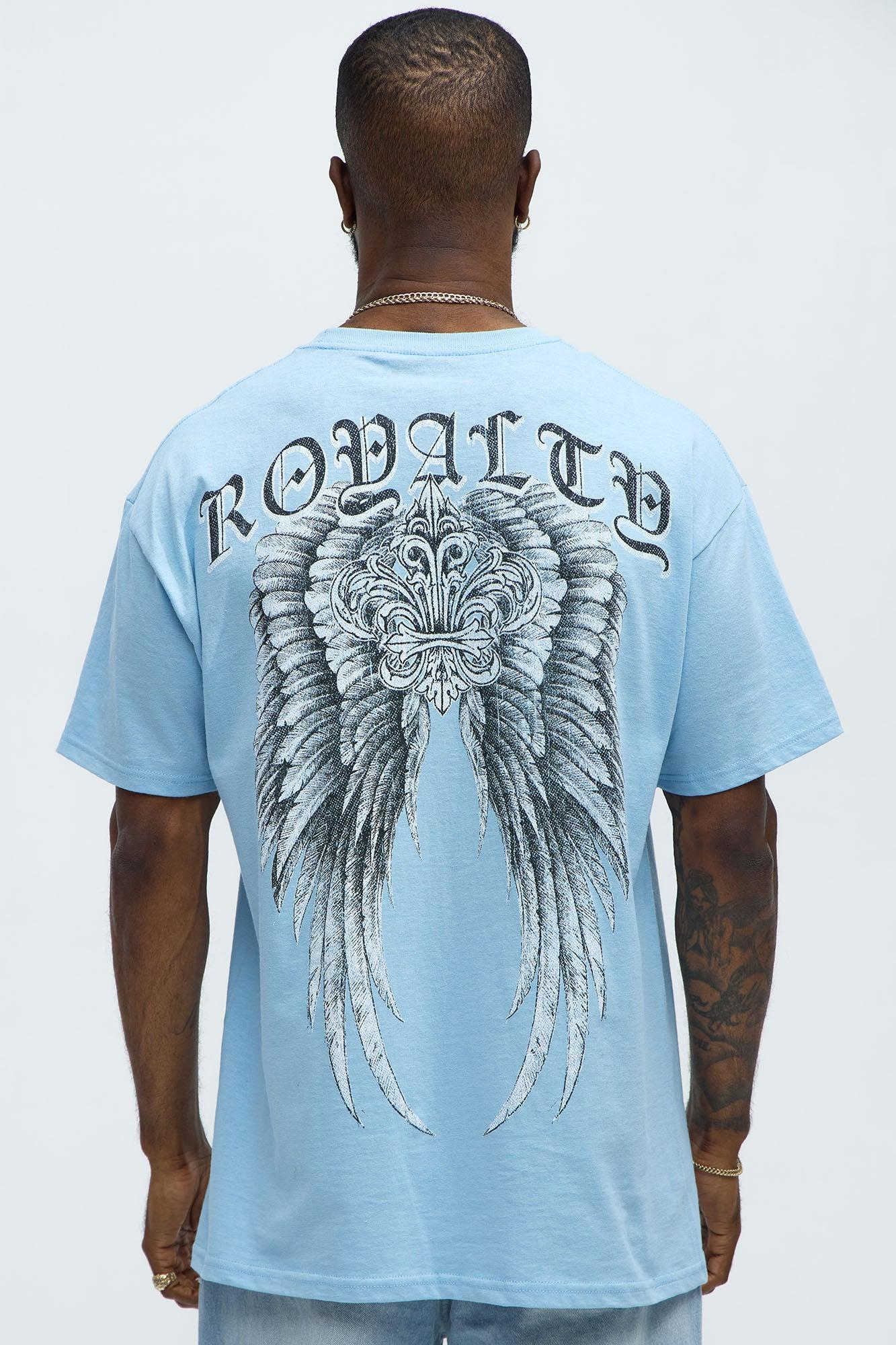 Royalty Crest Short Sleeve Tee - Blue Product Image