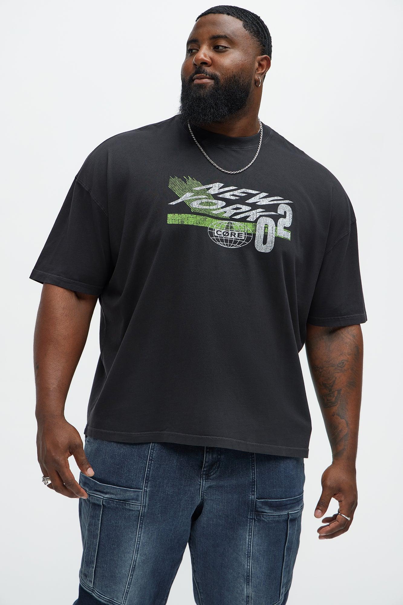 New York Core Oversized Short Sleeve Tee - Black Product Image