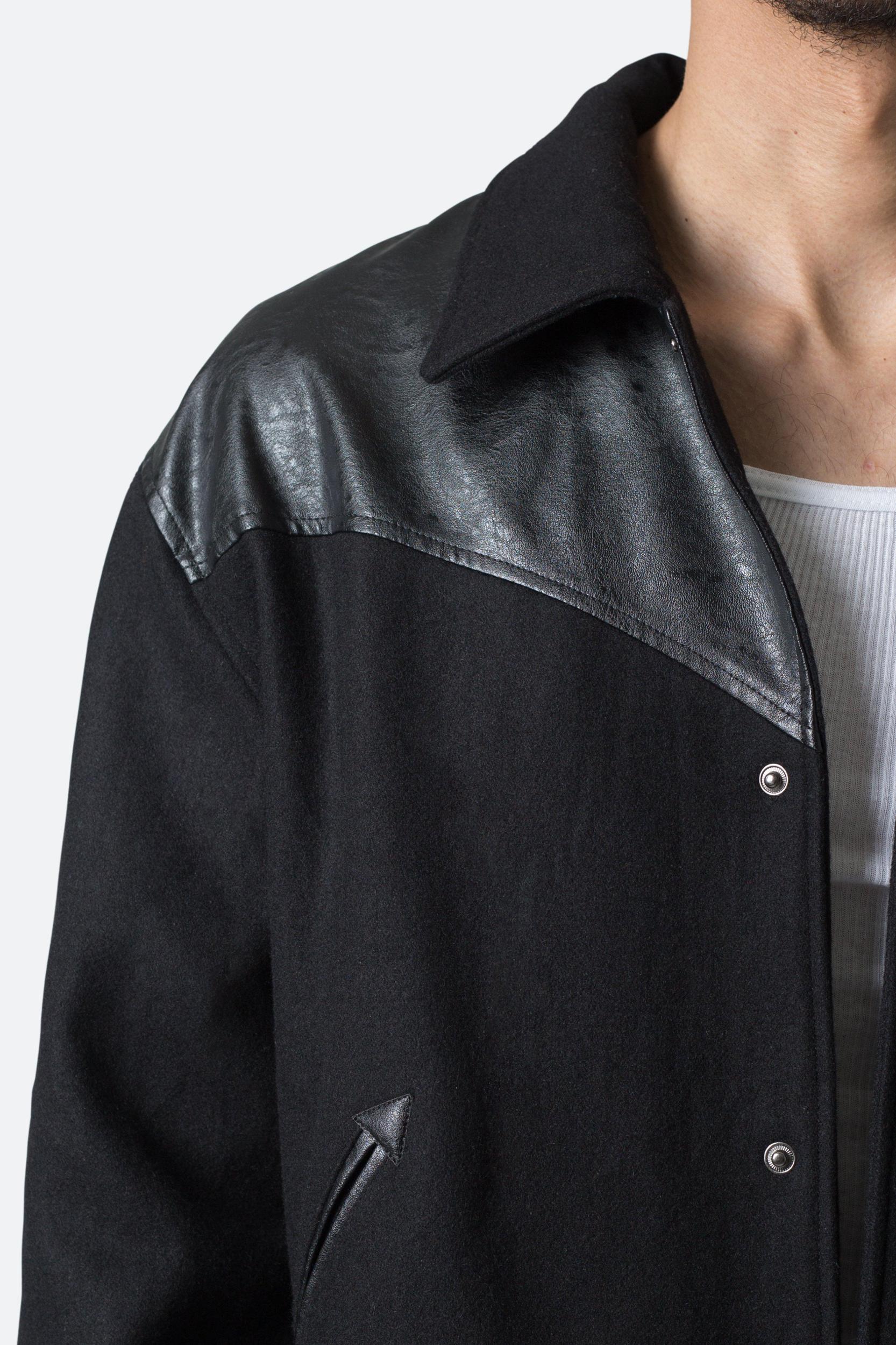 Cowboy Jacket - Black/Black Product Image