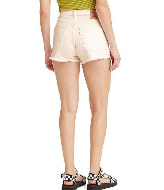 Levi's® 501 Original High Rise Frayed Hem Shorts Product Image