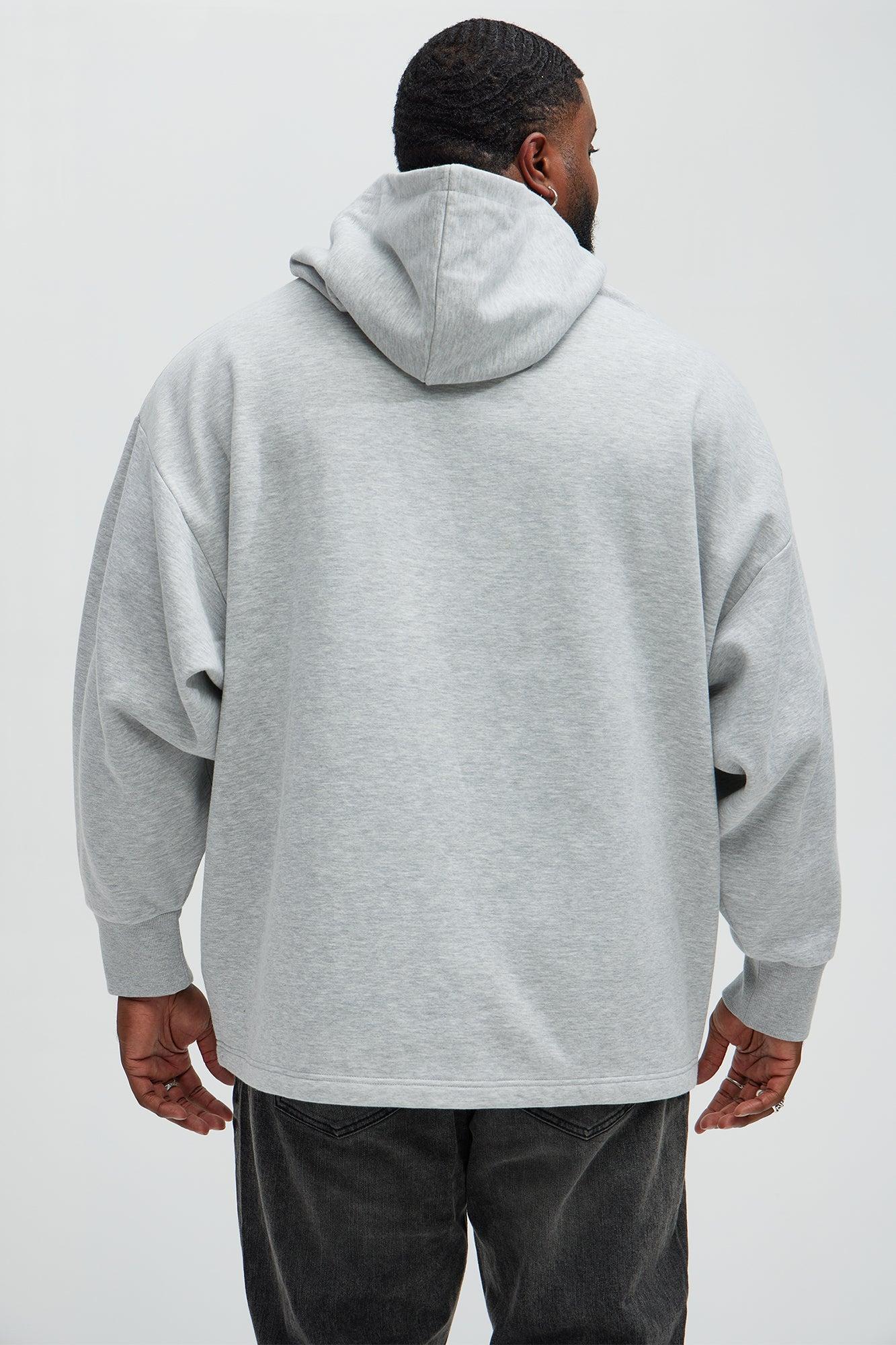 Tyson On The Go Hoodie - Heather Grey Product Image