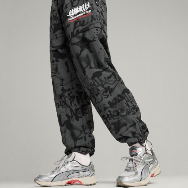 PUMA x LMC All-over Print Pants Men in Shadow Grey Product Image