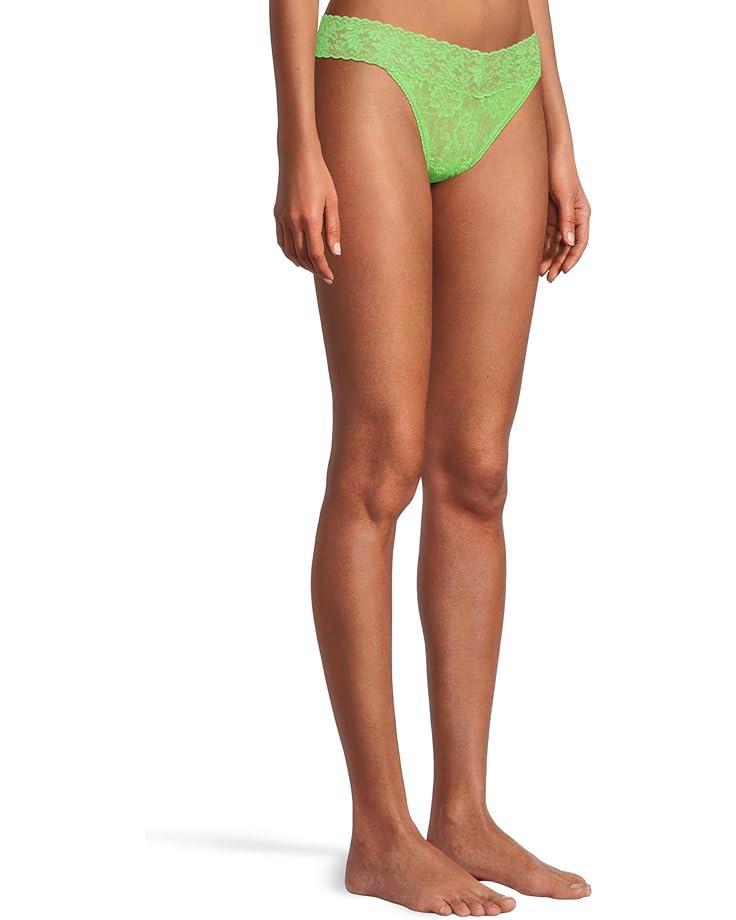 Signature Lace Original Rise Thong 3-Pack Product Image