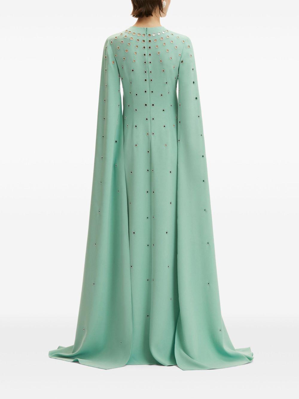 eyelet-detail kaftan dress Product Image