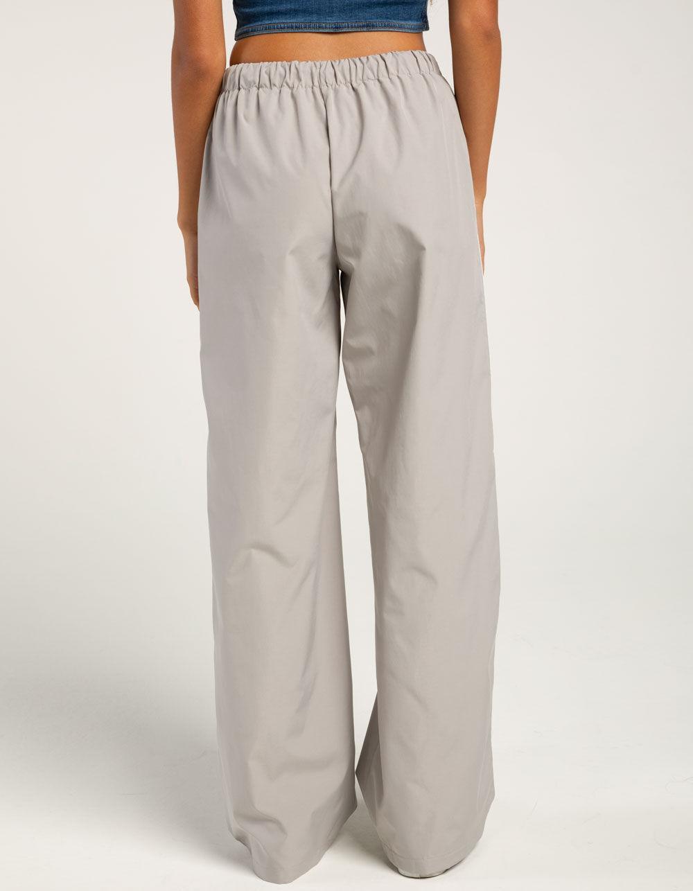 RSQ Womens Low Rise Track Pants - LIGHT GRAY Product Image