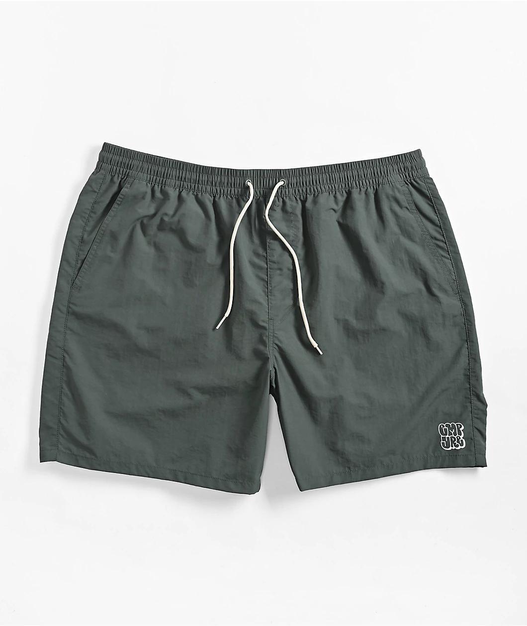 $AD BOYZ by Junior H X Lost Hills Nails Black Mesh Shorts Product Image