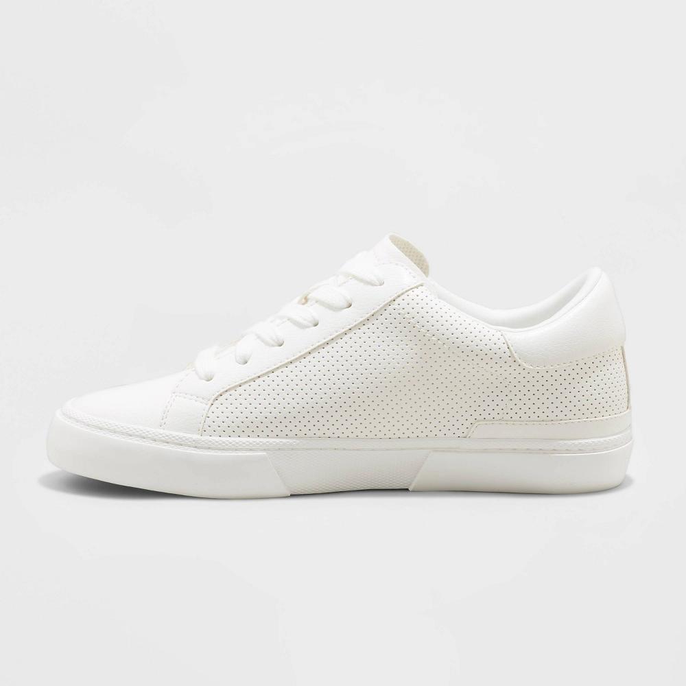 Womens Maddison Sneakers with Memory Foam Insole - A New Day White 8W Product Image