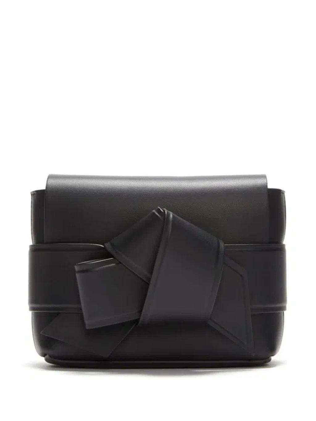 ACNE STUDIOS Mini Musubi Cross Body Bag In Black Product Image