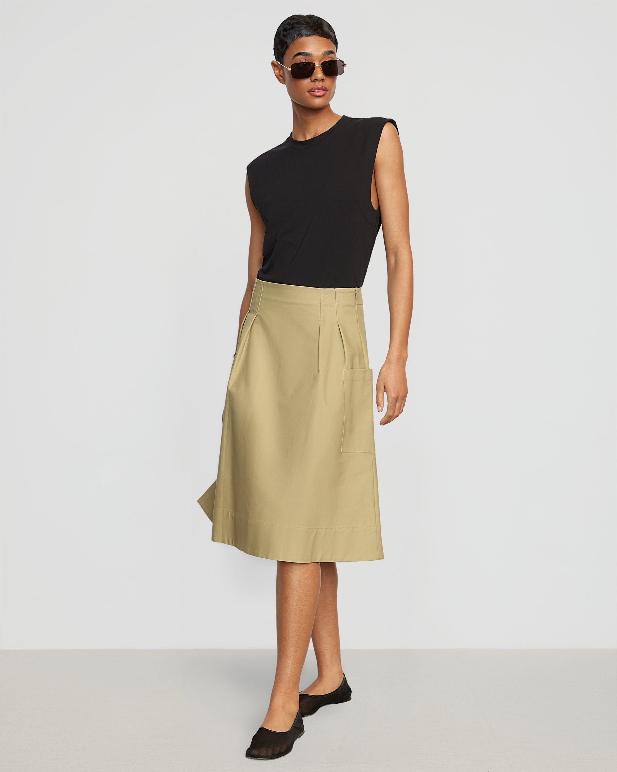 Nana Organic Cotton Structured-Shoulder Tee Product Image