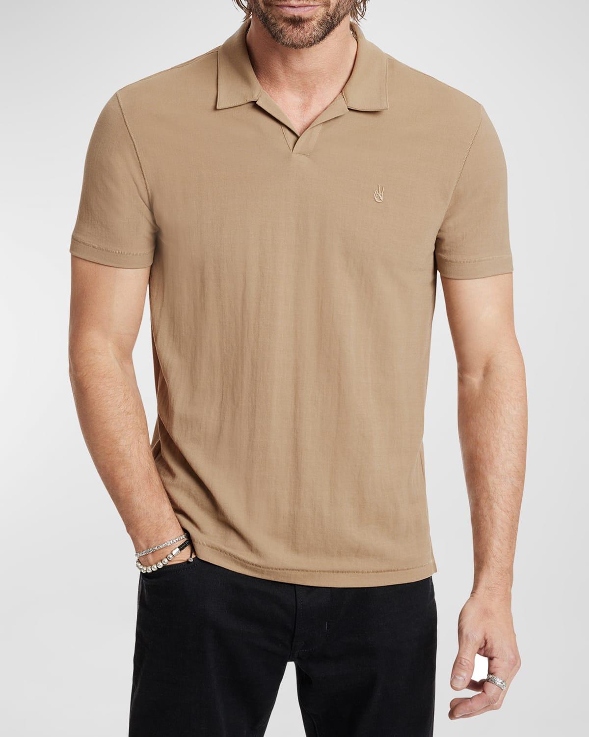 Mens Leroy Pique Polo Shirt Product Image