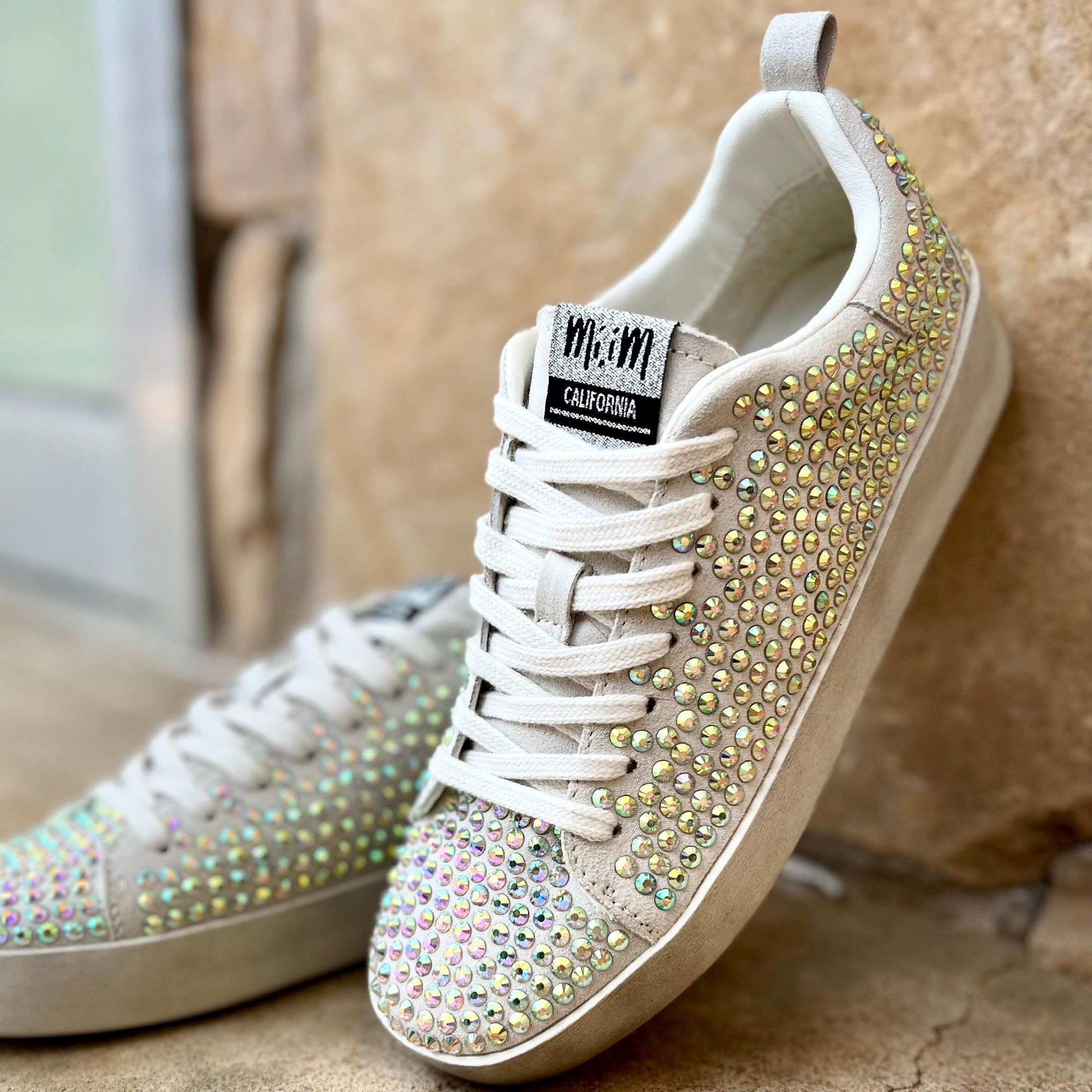 Silver Rhinestone Sparkle Sneakers* Product Image