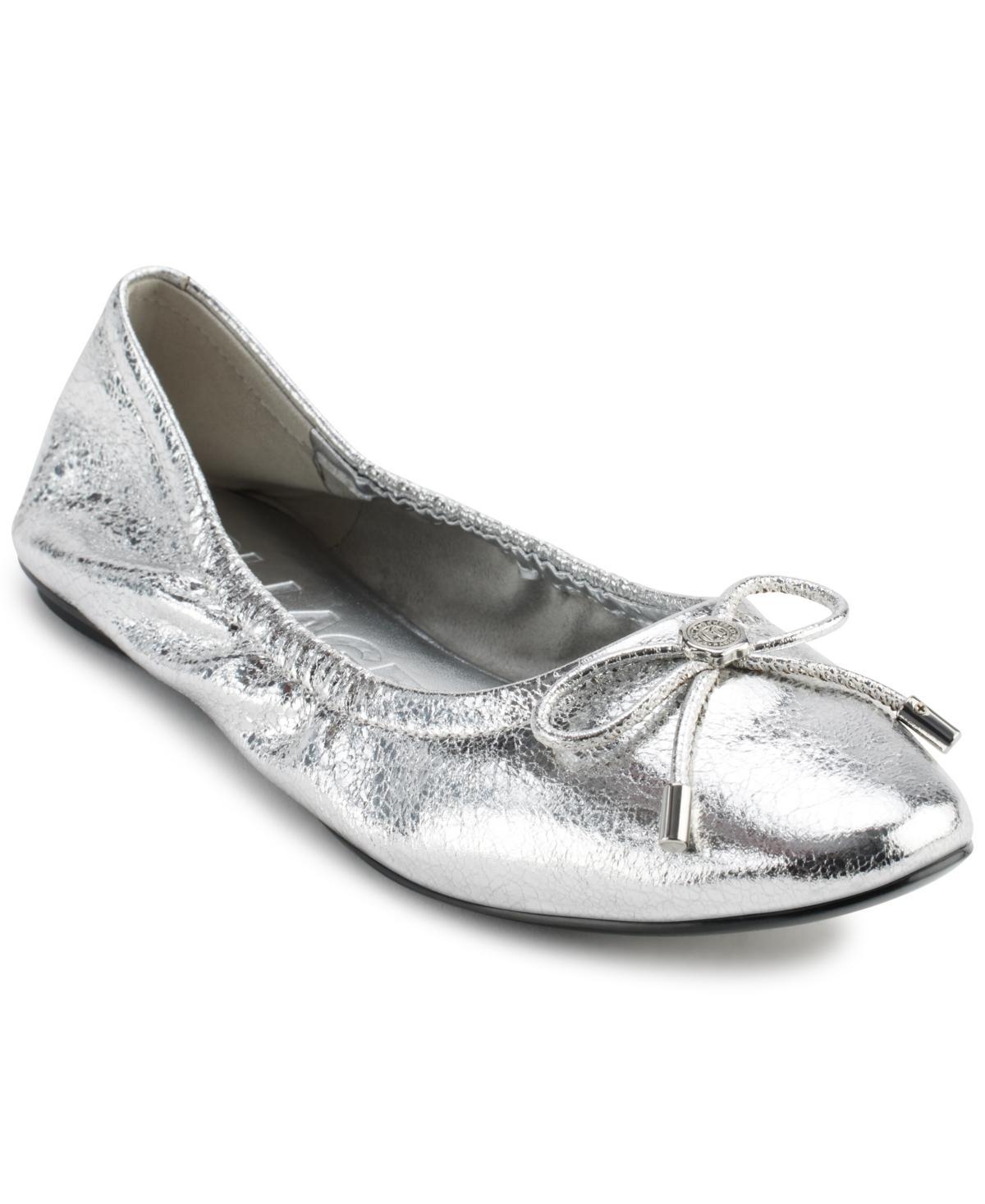 Karl Lagerfeld Paris Womens Velma Almond Toe Ballet Flats Product Image