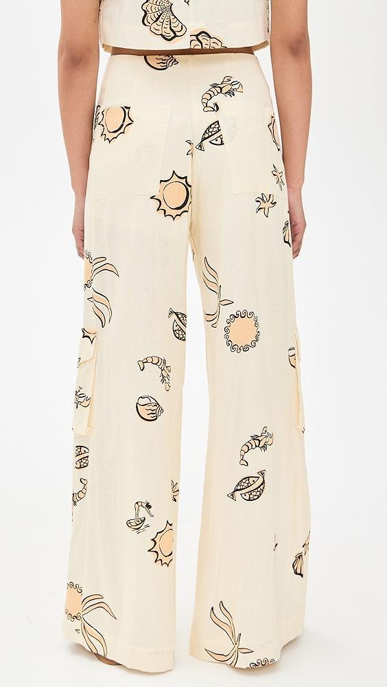 Dress To Pant In Low Tides Print | Shopbop Product Image