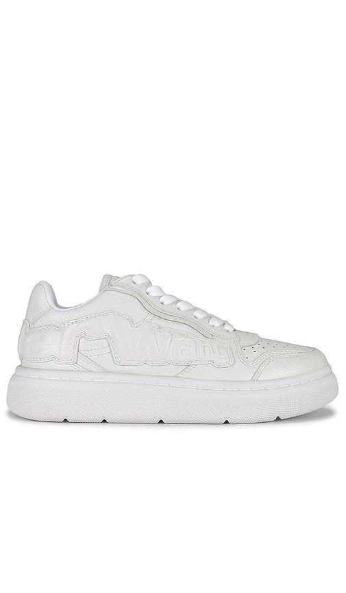 Alexander Wang Womens Cloud Platform Puff Logo Lace Up Sneakers Product Image