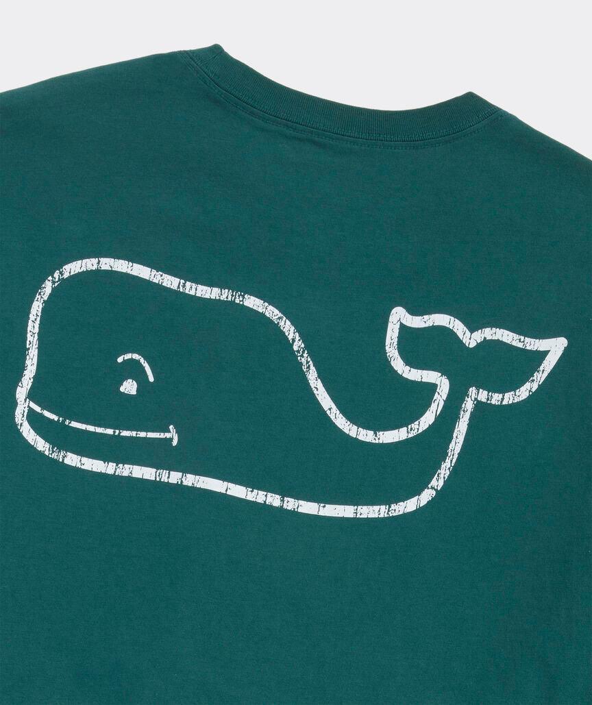 Vintage Whale Long-Sleeve Pocket Tee Product Image