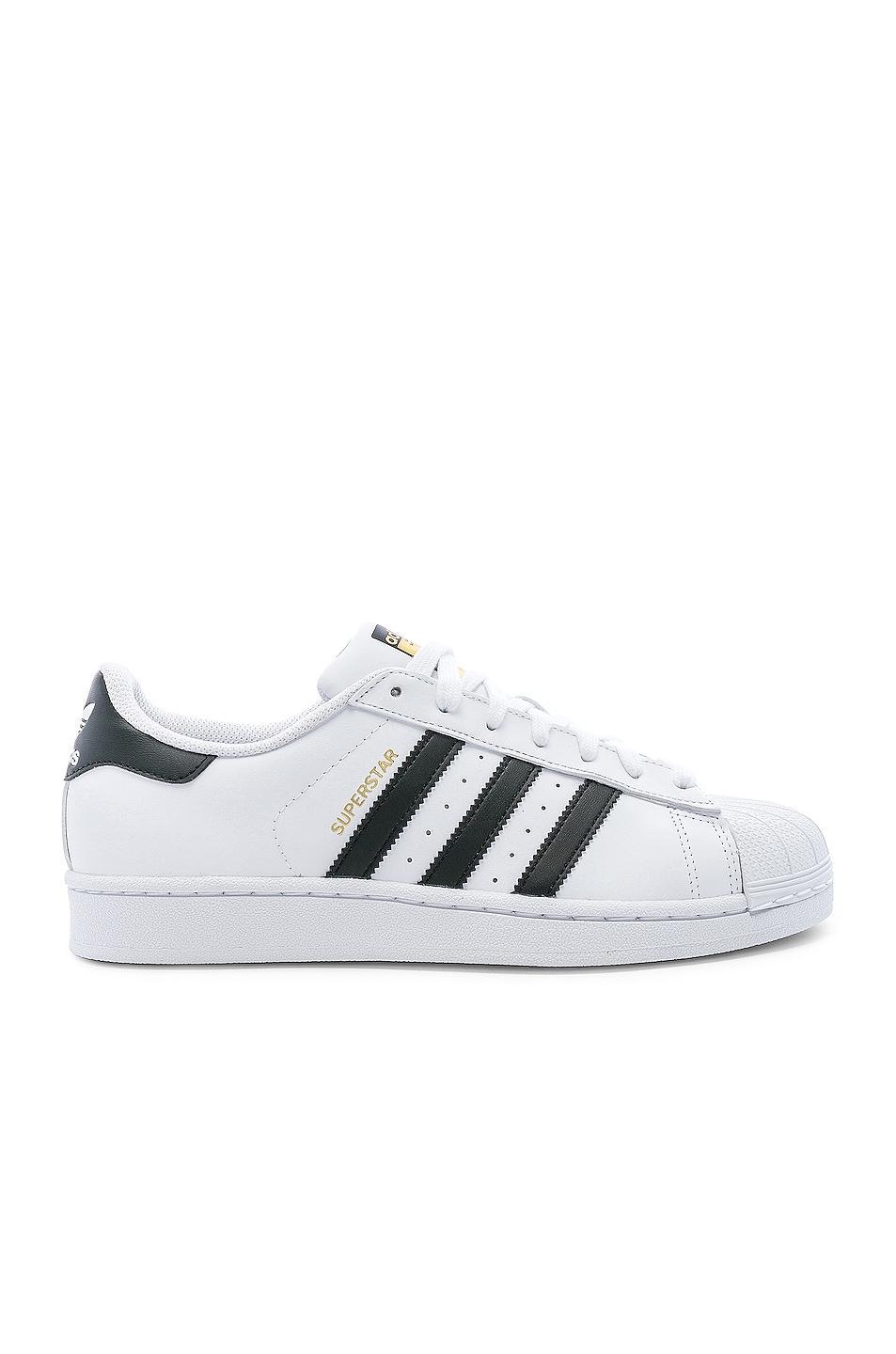 adidas Originals Mens adidas Originals Superstar Casual Sneaker - Mens Basketball Shoes Core Black/Core Black/Cloud White Product Image