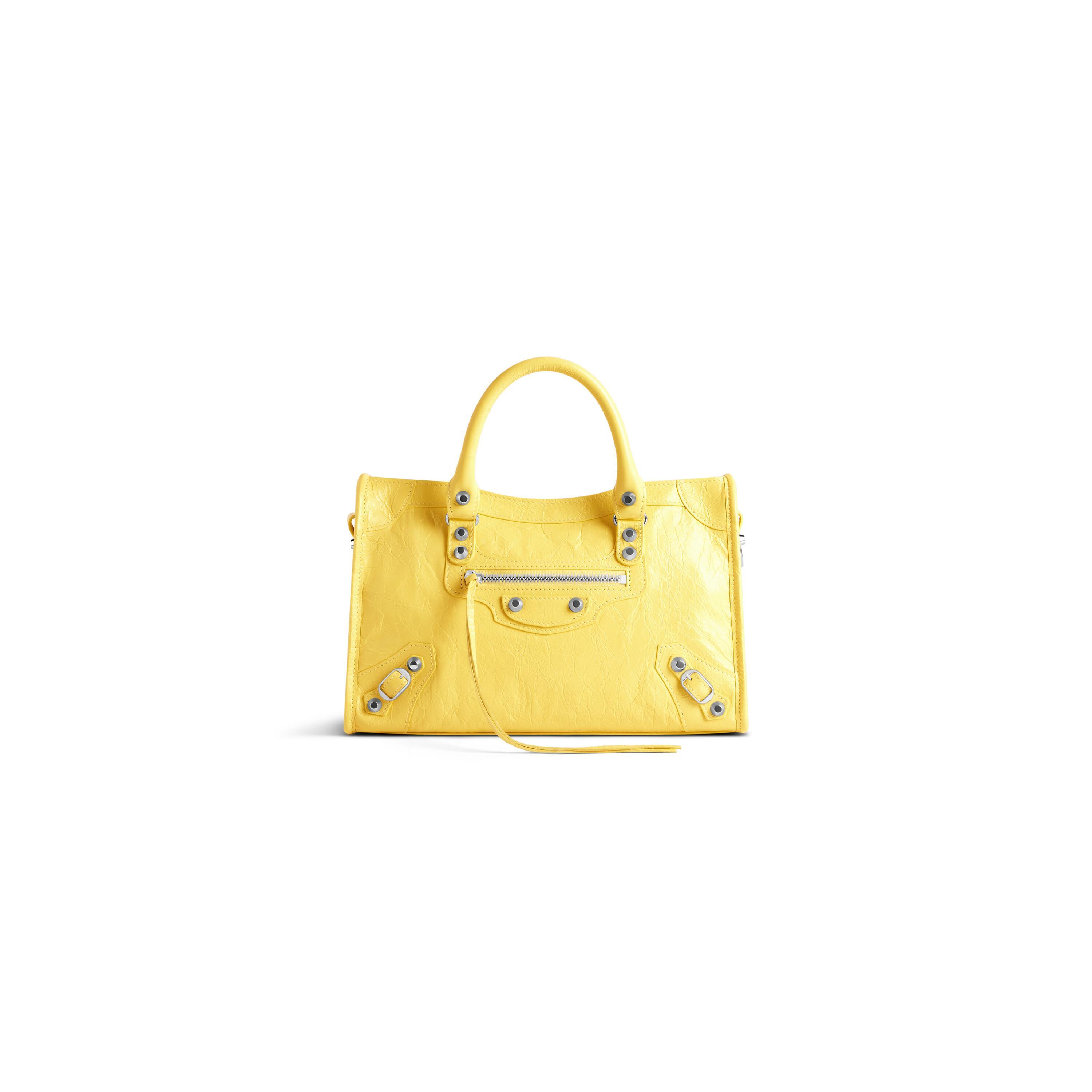 Women's Le City Small Bag in Yellow Product Image