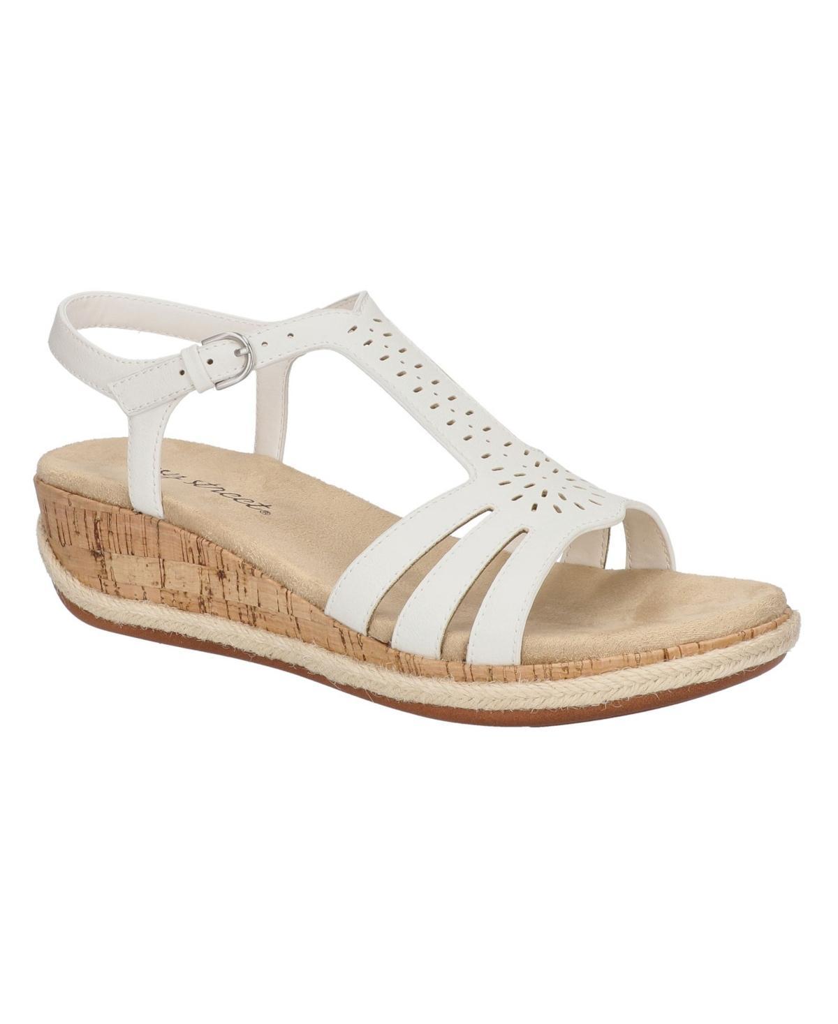 Easy Street Dorinda Women's Wedge Sandals, Size: 8.5 XW Product Image