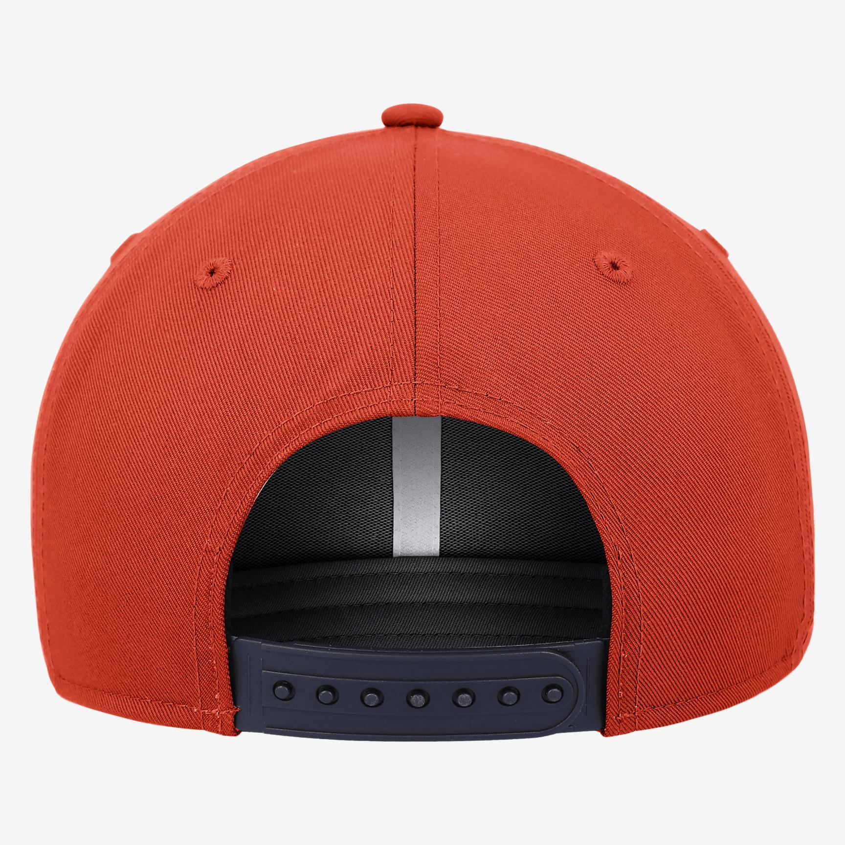 Men's Nike Navy/Orange Detroit Tigers Classic99 Colorblock Performance Snapback Hat, Blue Product Image