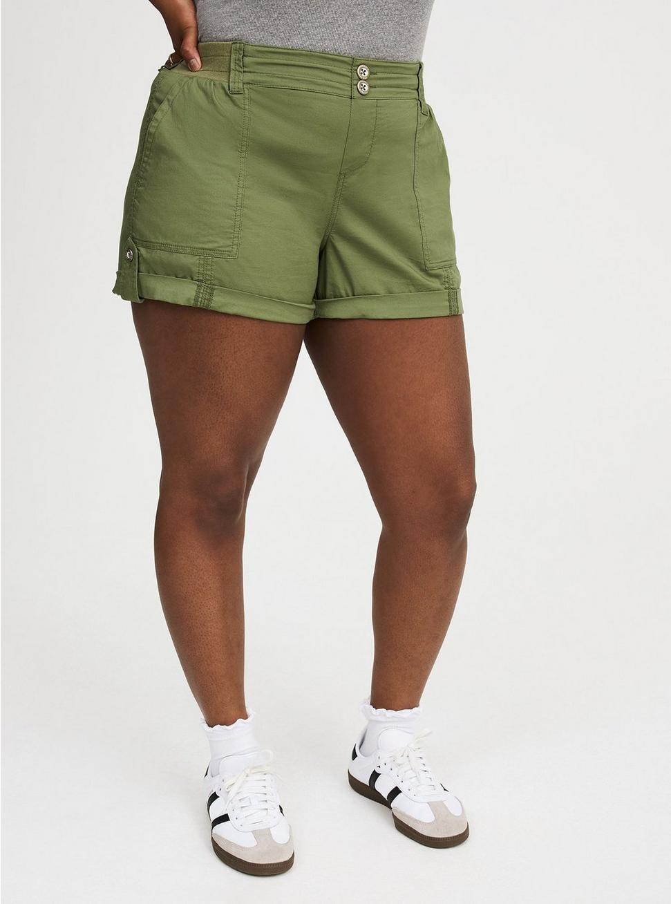 3.5'' Stretch Poplin Utility Short Product Image