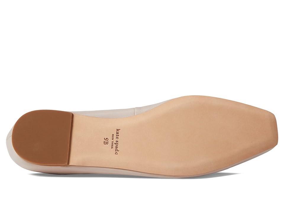 Womens Bowdie Leather Ballet Flats Product Image