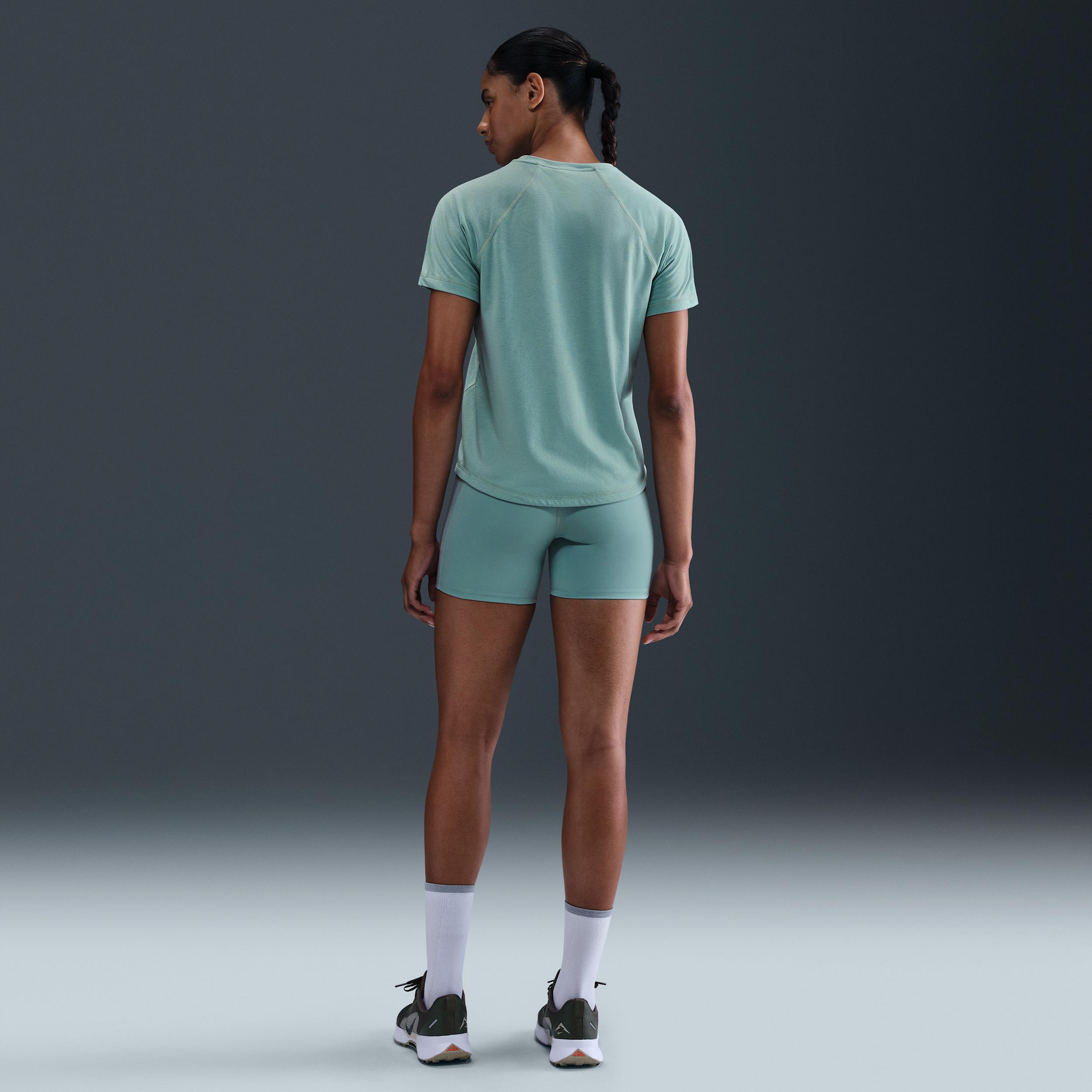 Nike Womens Trail Dri-FIT High-Waisted 4 Tight Running Shorts | HV2352-017 Product Image