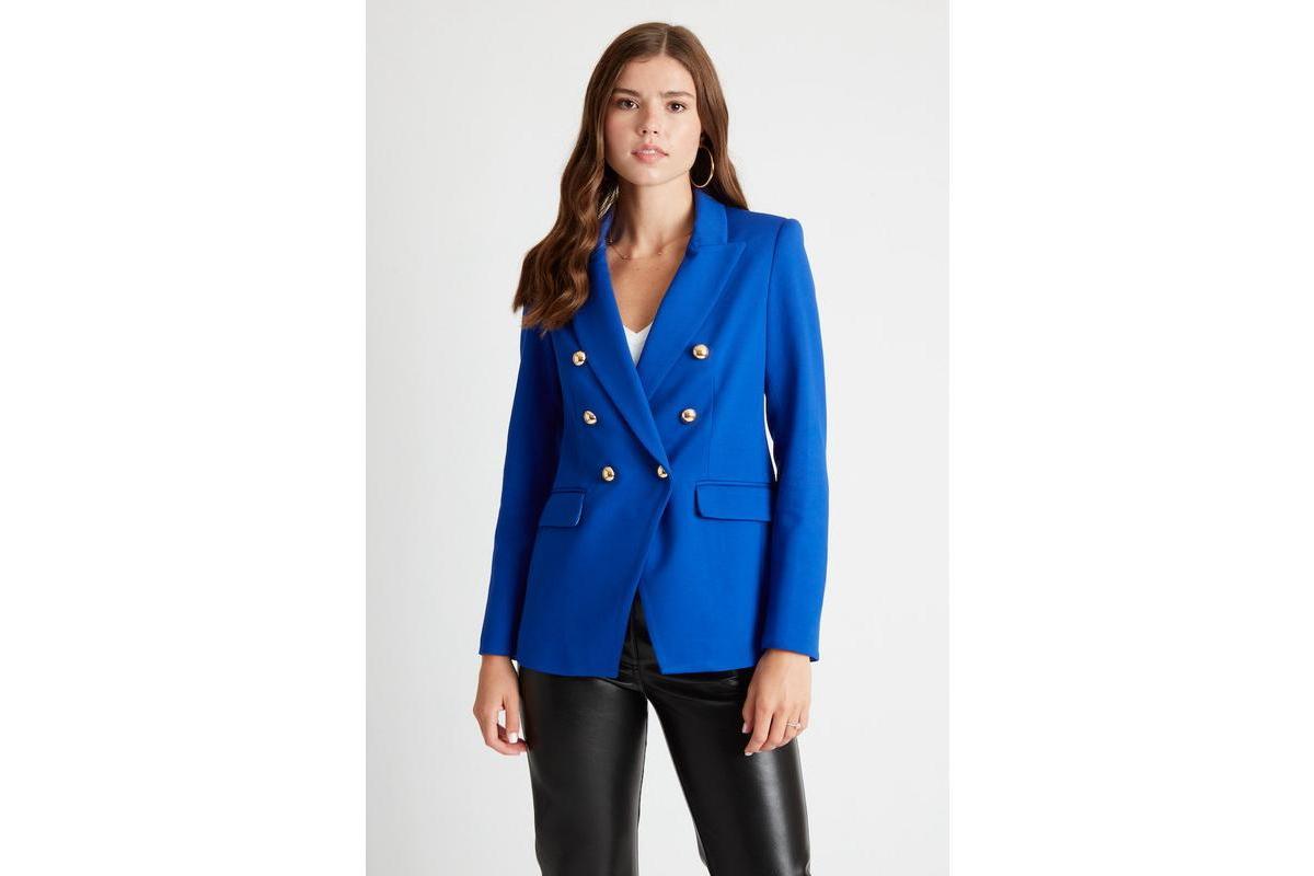 Caldwell Collection Womens Pauline Double Breasted Luxury Blazer Product Image