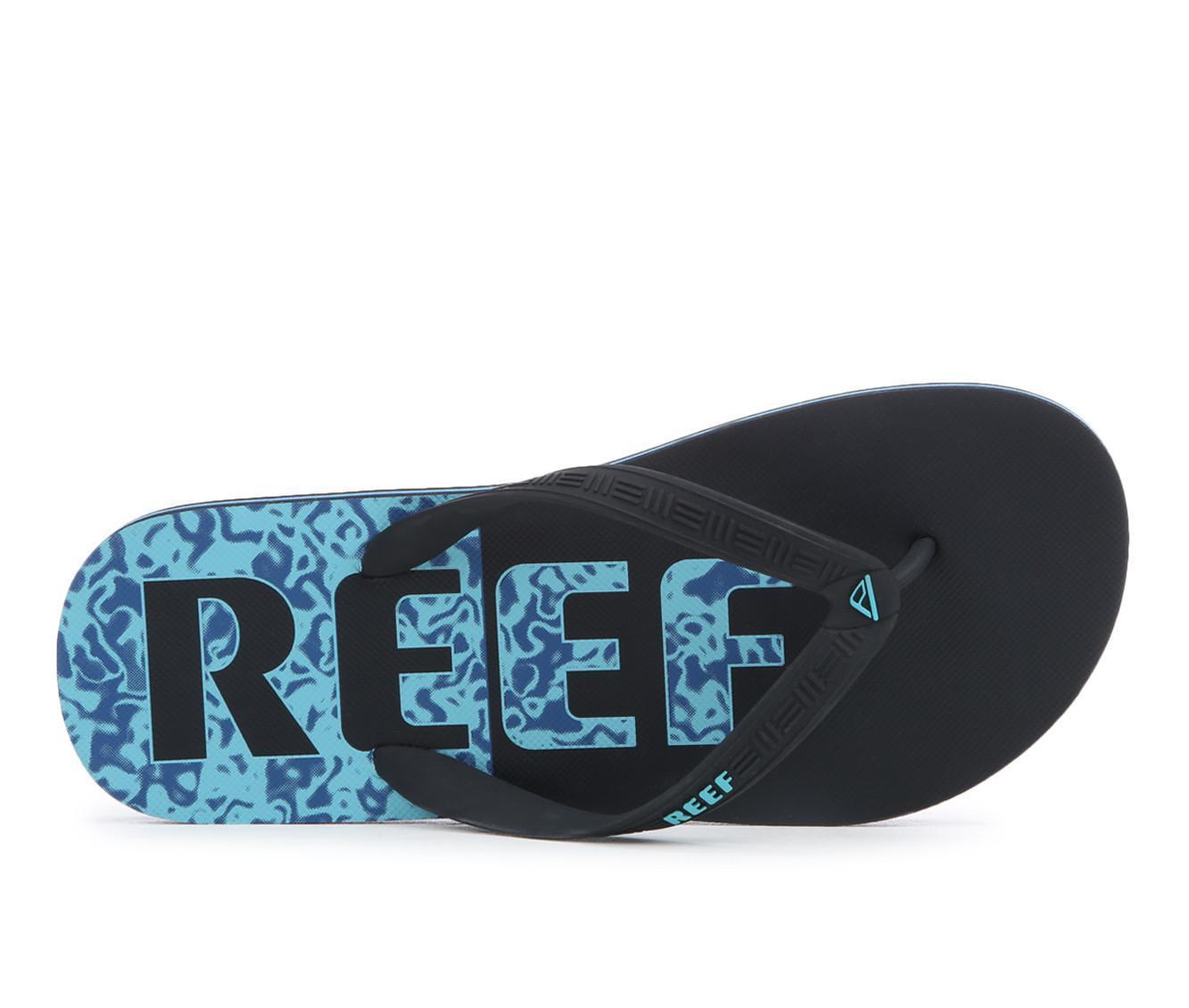Men's Reef Seaside Print Flip-Flops Product Image