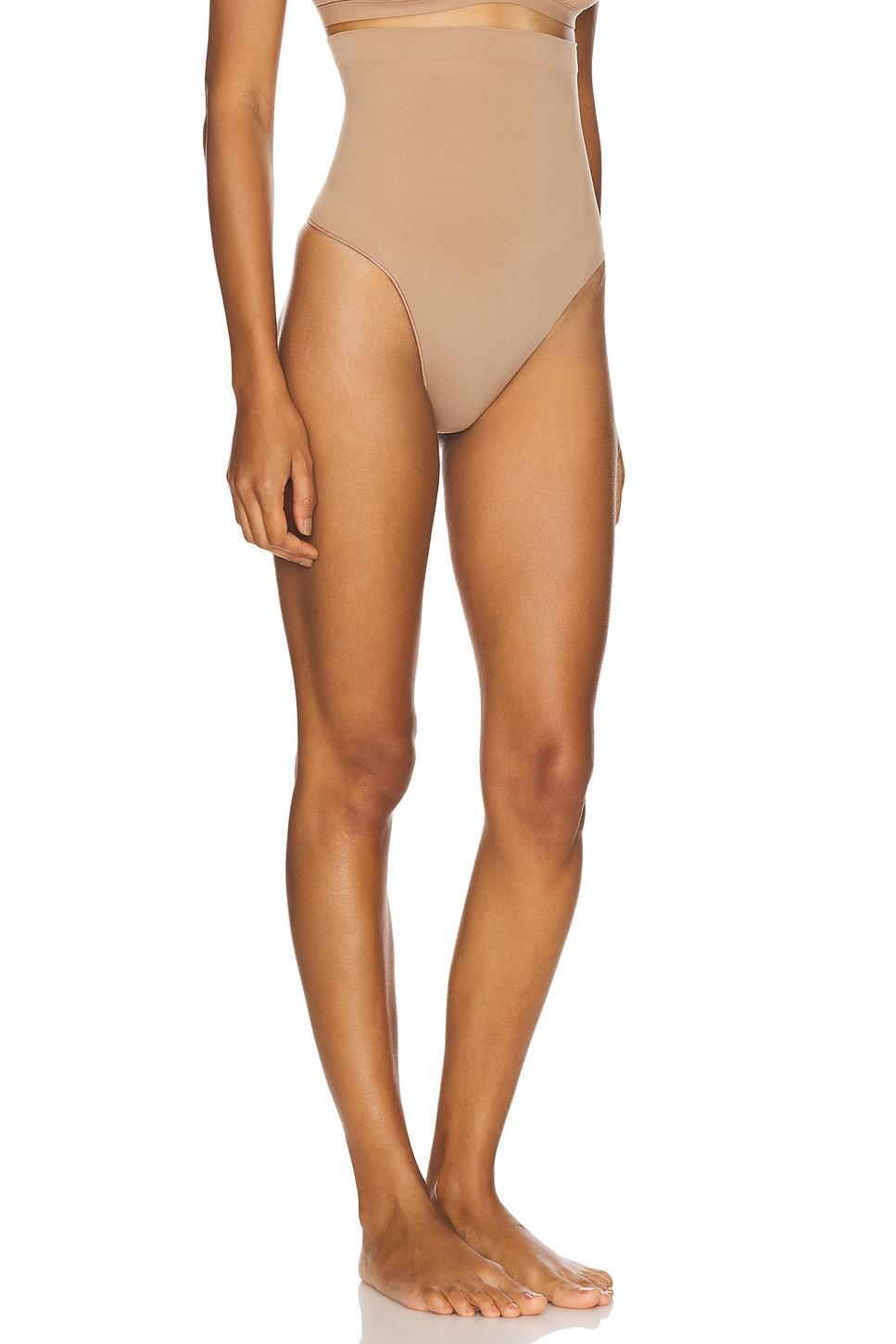 Seamless Sculpt High Waist Thong SKIMS Product Image