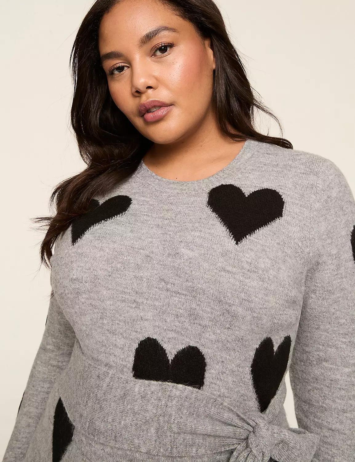 Belted Midi Sweater Dress Product Image