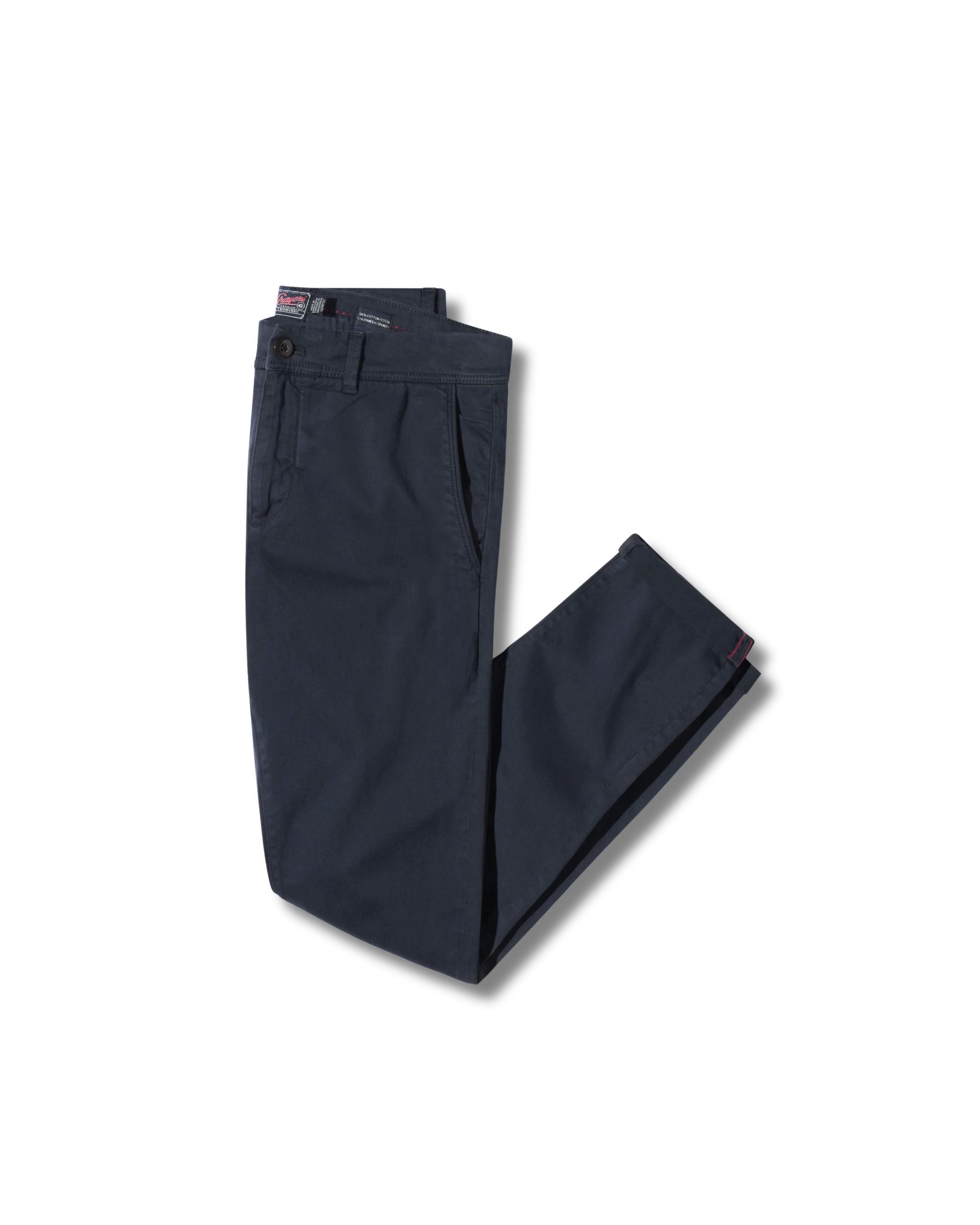 Precision Stretch Classic Fit Chino - Graphite Blue Product Image