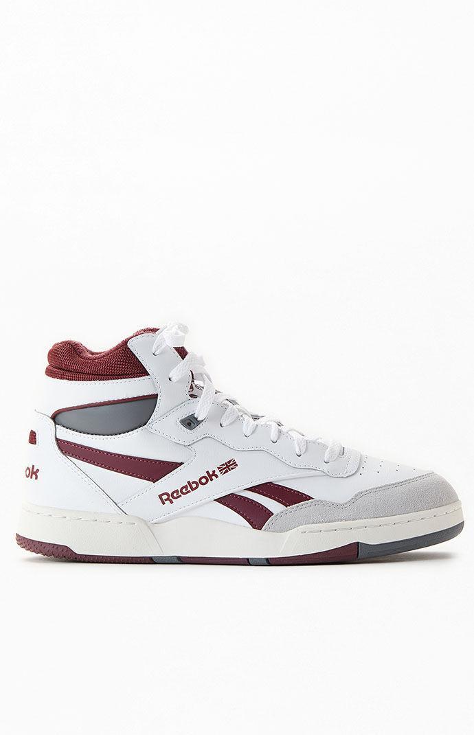 Reebok Mens BB 4000 II - Shoes Footwear White/Classic Maroon/Pure Grey Product Image