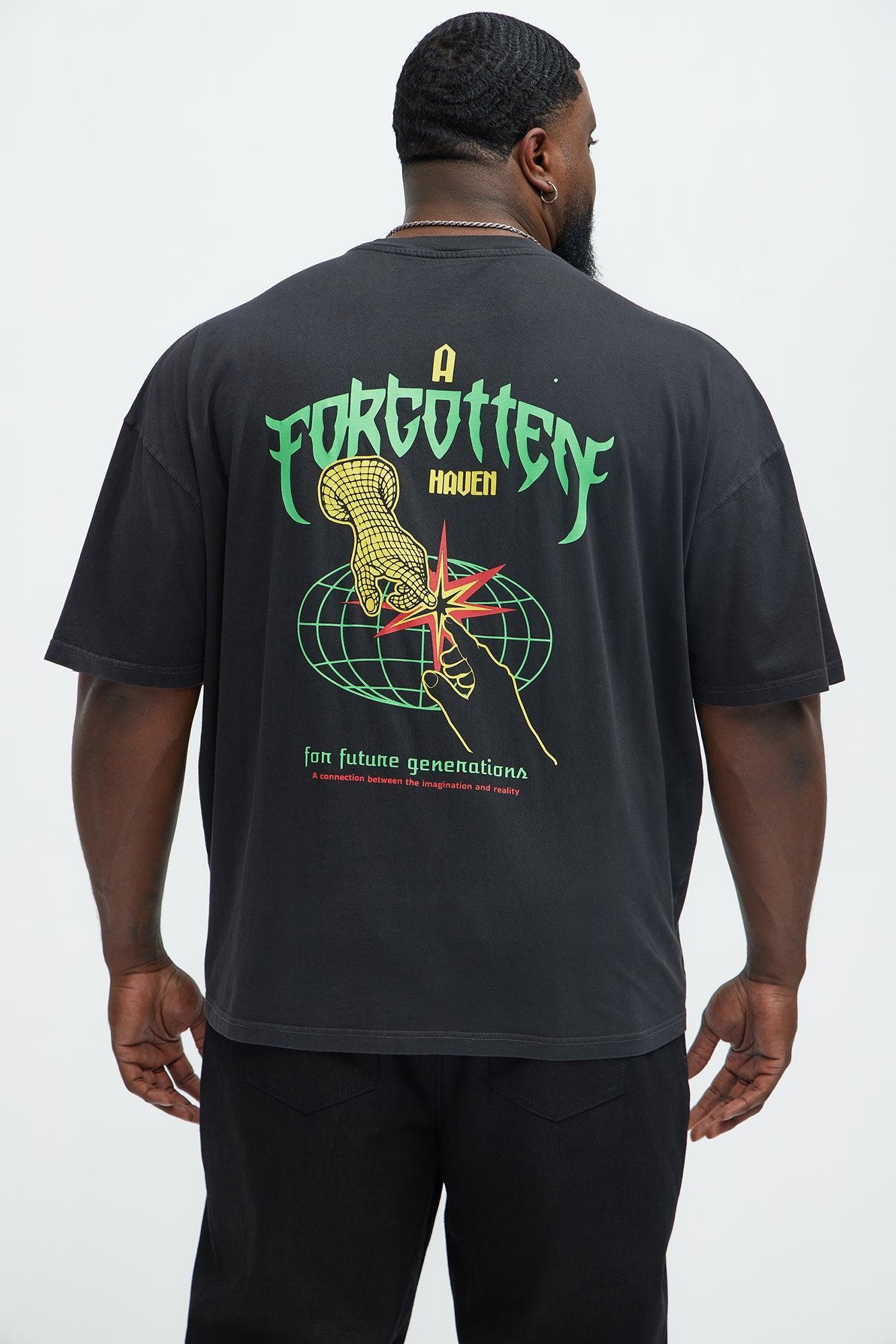 For Future Generations Oversized Short Sleeve Tee - Black Product Image