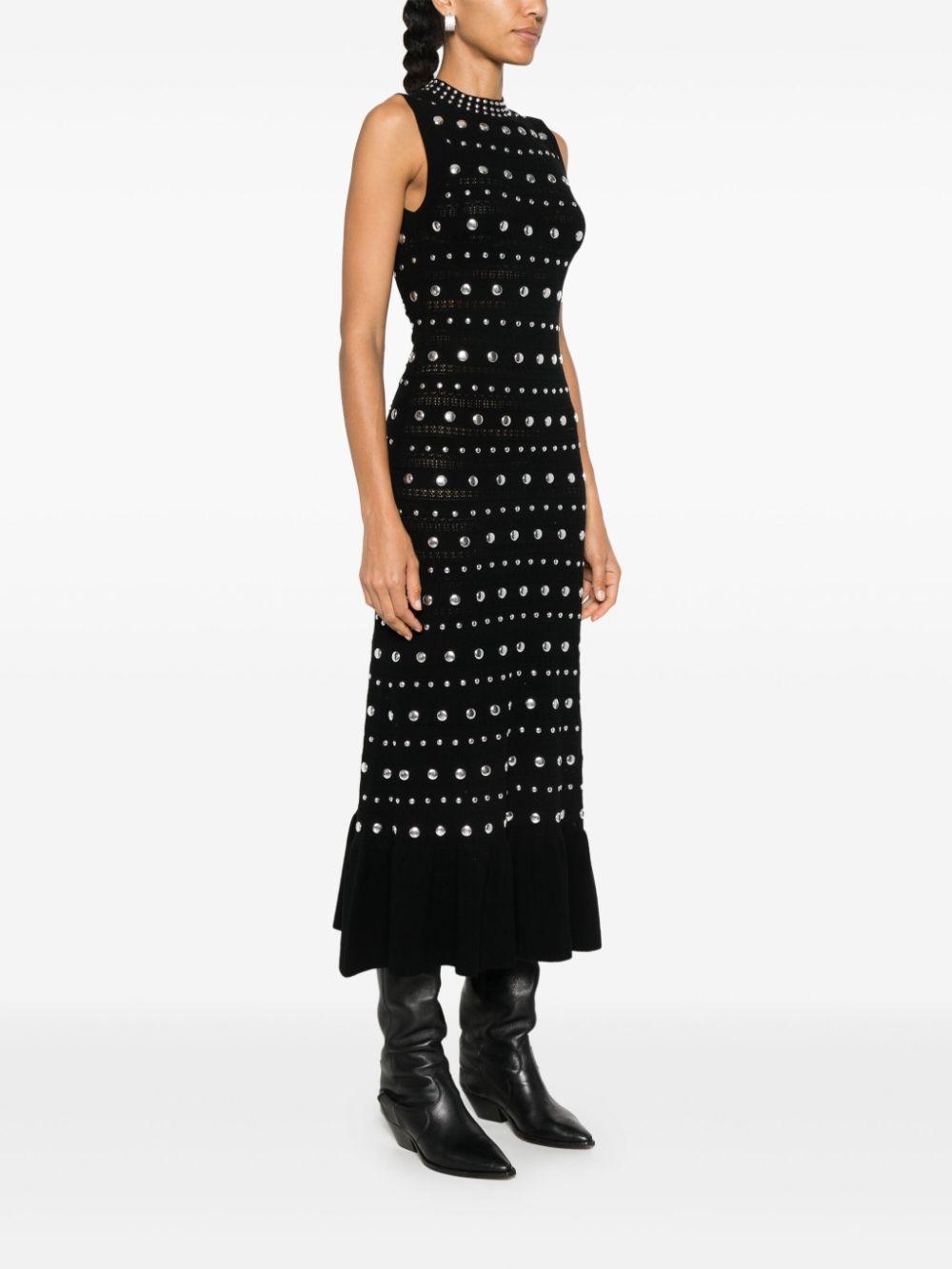 studded knit maxi dress Product Image