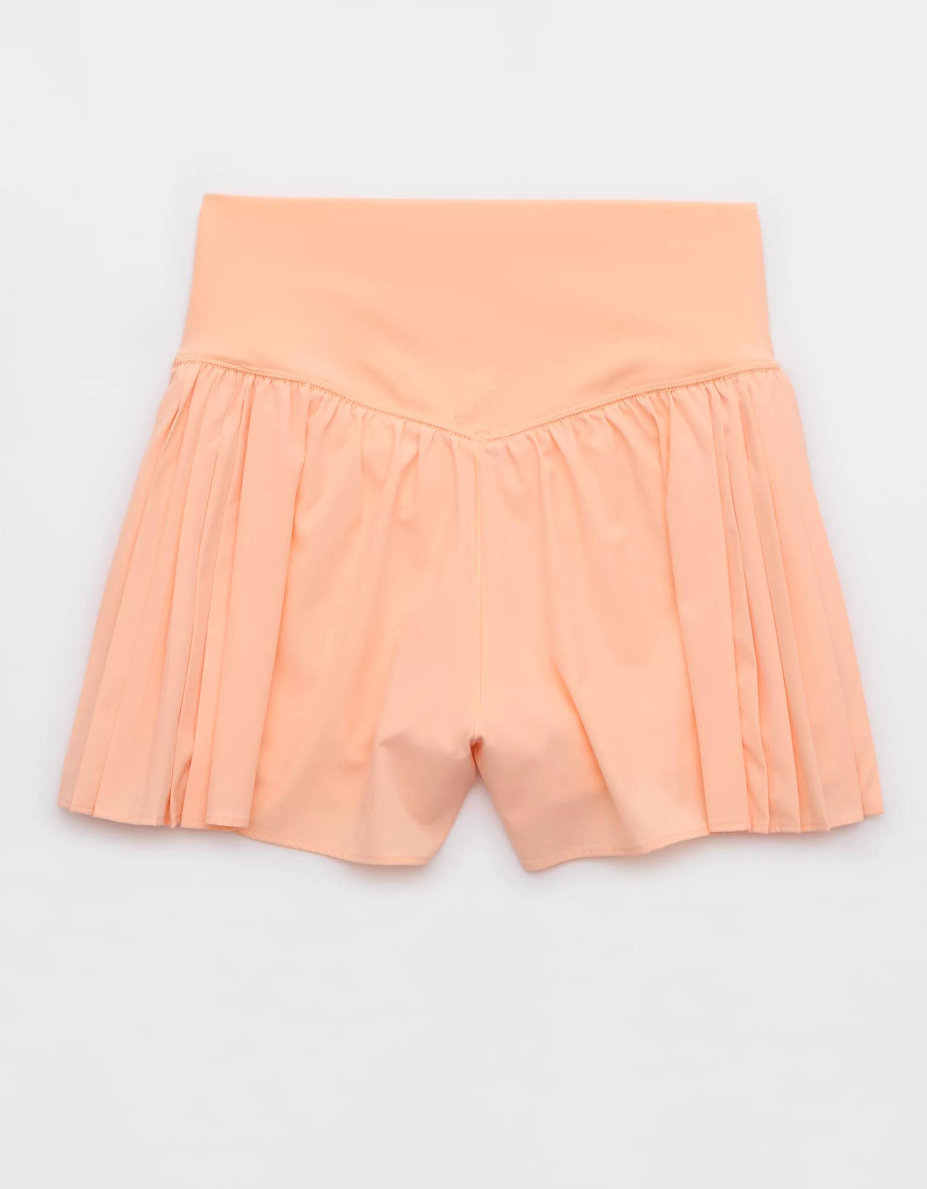 OFFLINE By Aerie Real Me Pleated Flowy Short Product Image