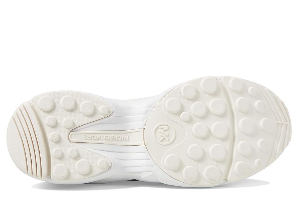 MICHAEL Michael Kors Sami Zip Trainer (Cream) Women's Shoes Product Image