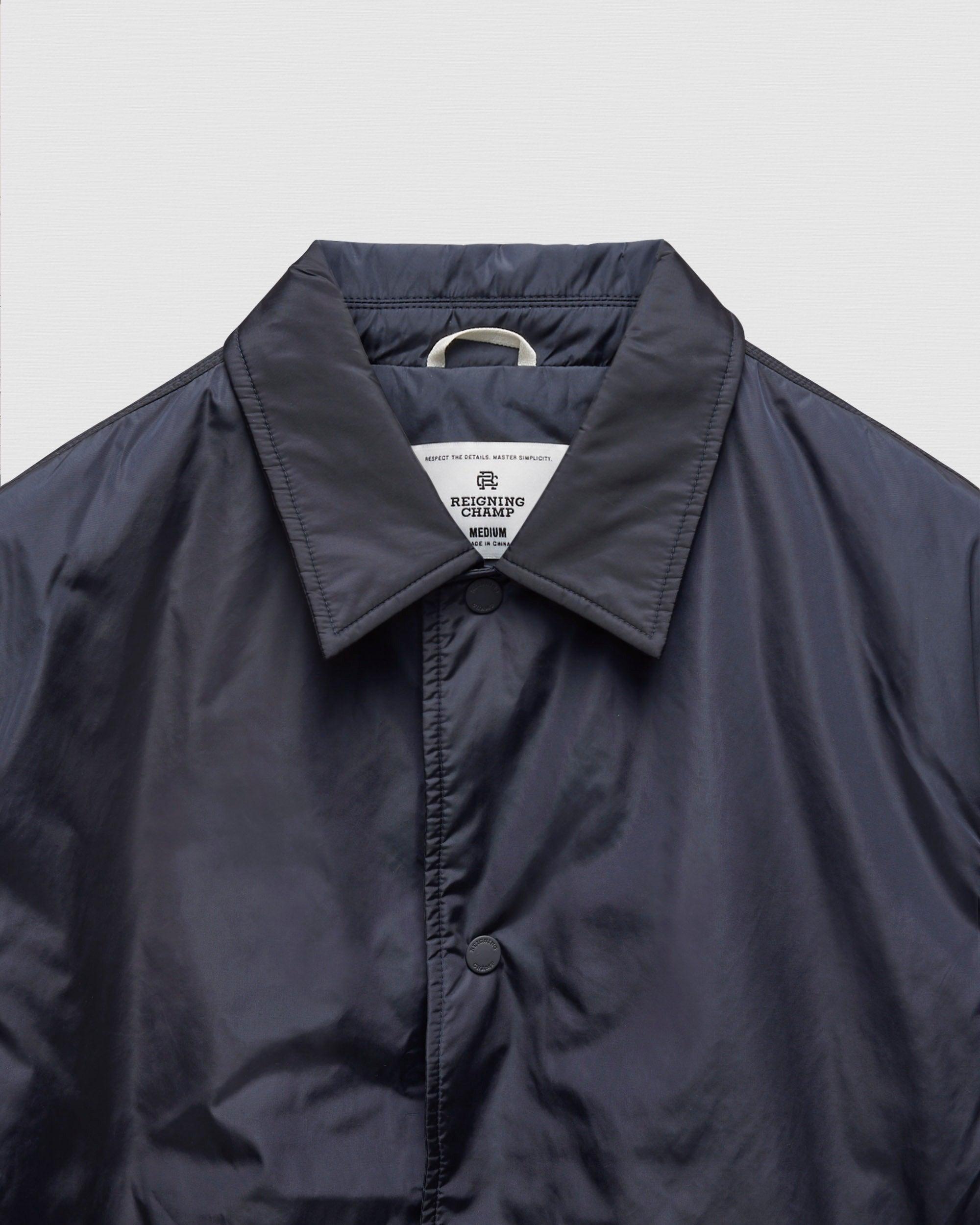 Econyl Satin Nylon Coach's Jacket Male Product Image