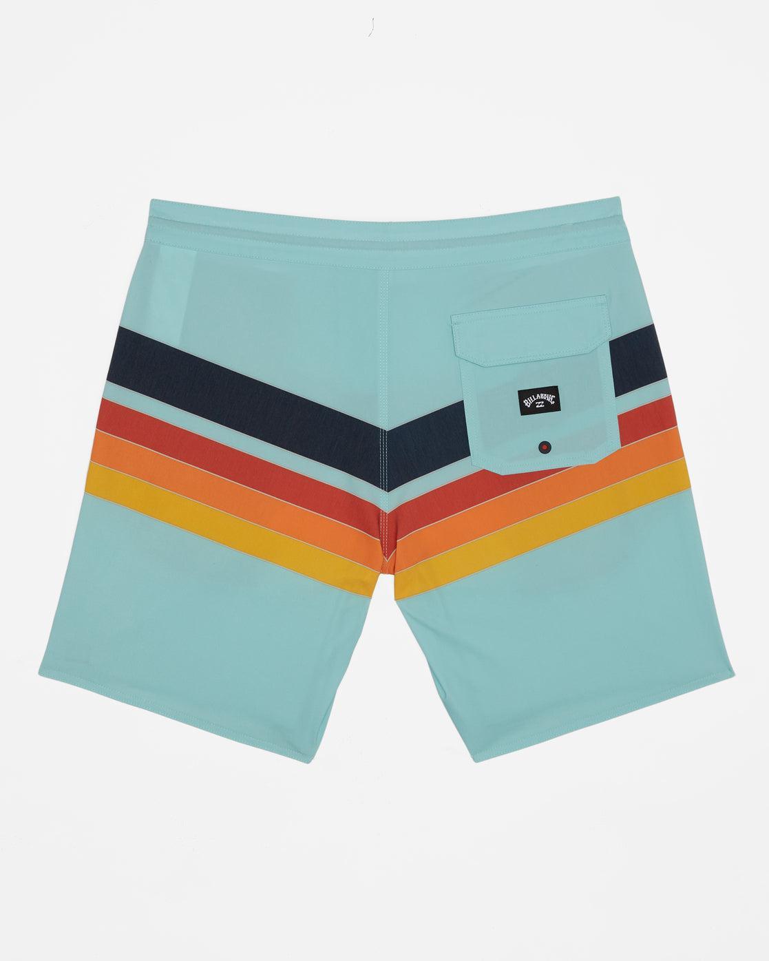 Spinner Lo Tide 18" Boardshorts - Coastal Male Product Image