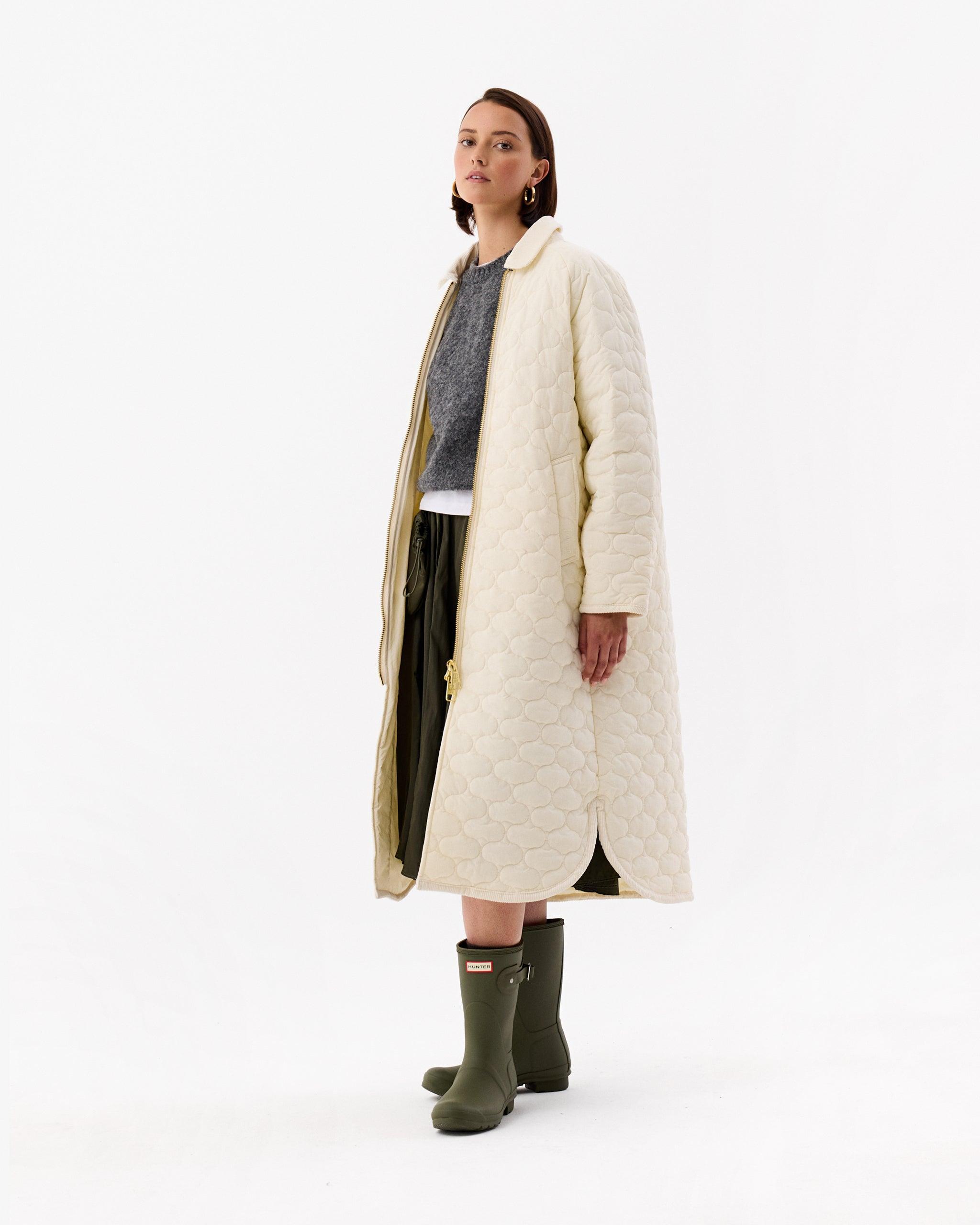 Fionn Long Quilted Coat Female Product Image