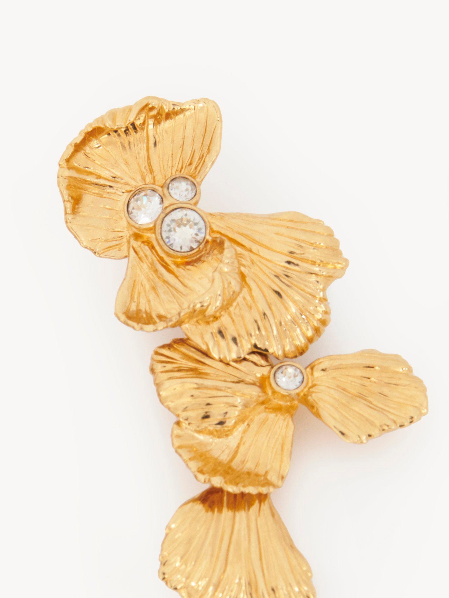 The Chloé Flowers earrings Product Image