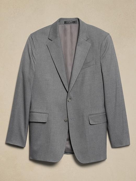 Modern Classic Plain Weave Suit Jacket Product Image