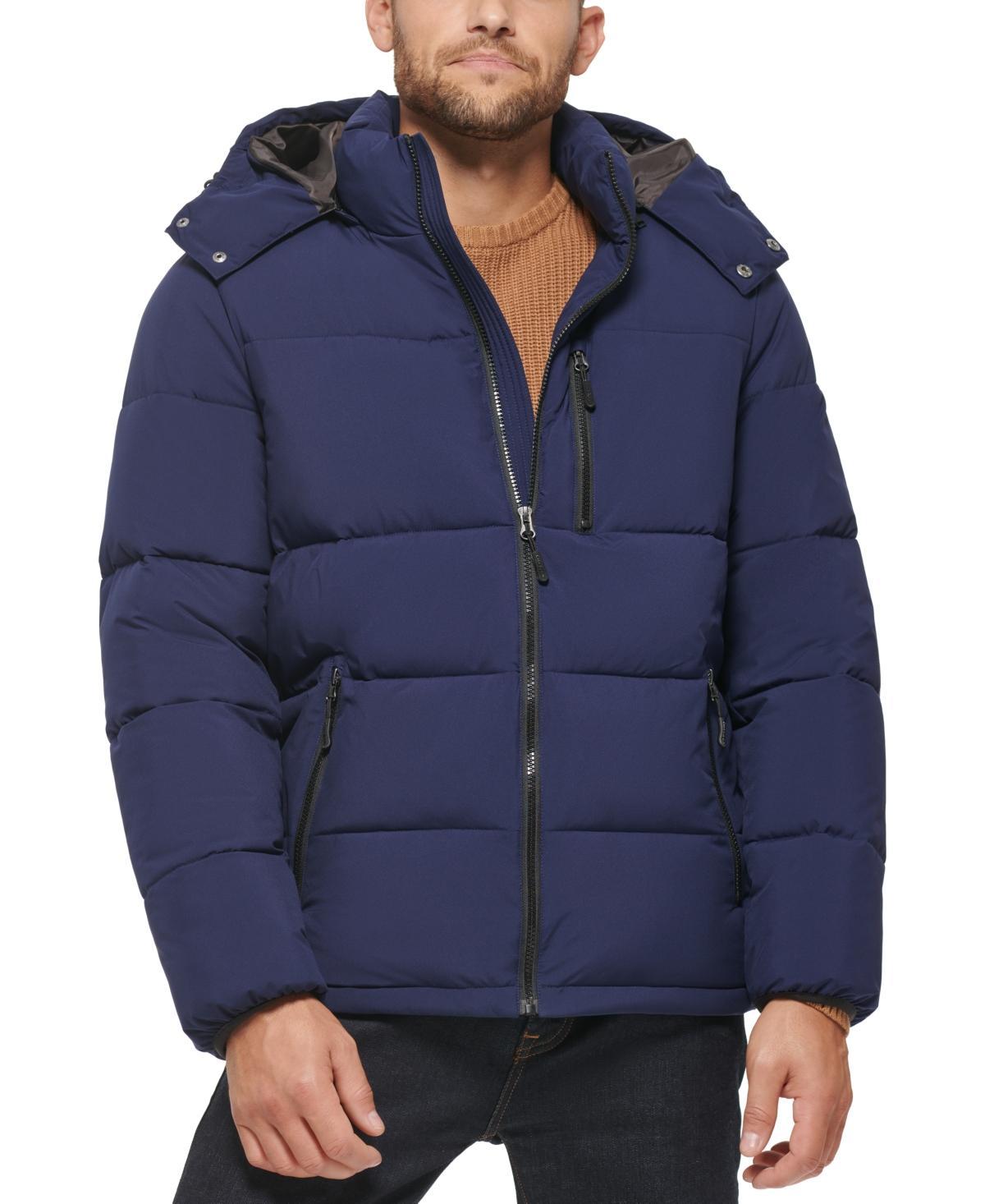 Club Room Mens Stretch Hooded Puffer Jacket, Created for Macys Product Image